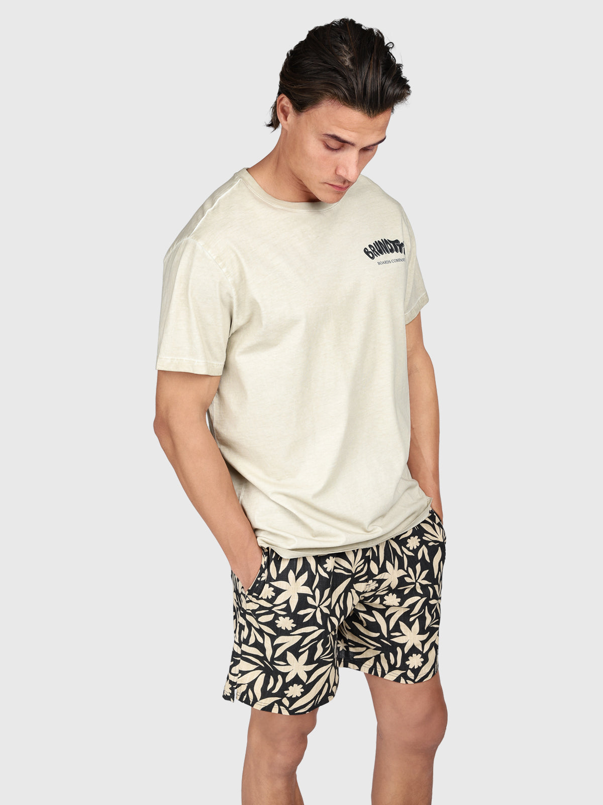 Johnian Men T-shirt | Feather Grey