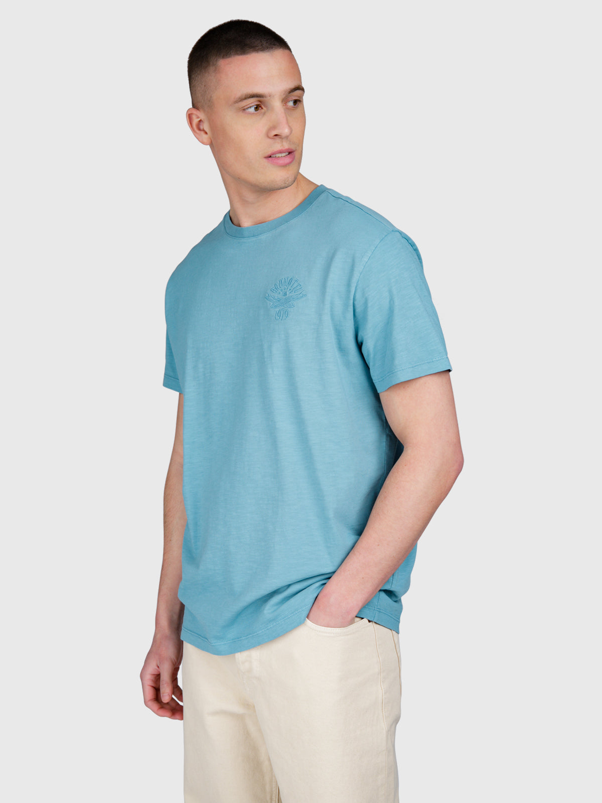 Mattey Men T-shirt | Adriatic Blue