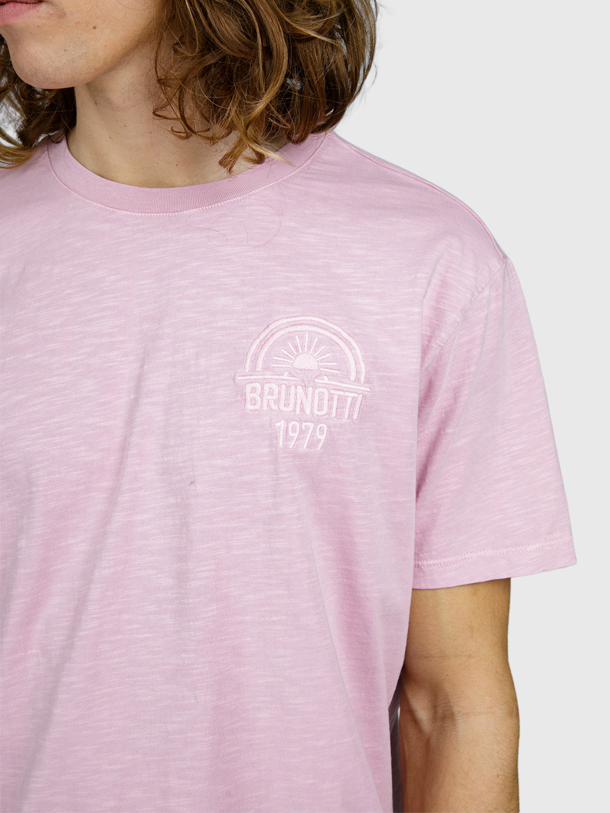 Mattey Herren T-shirt | Mauve Mist