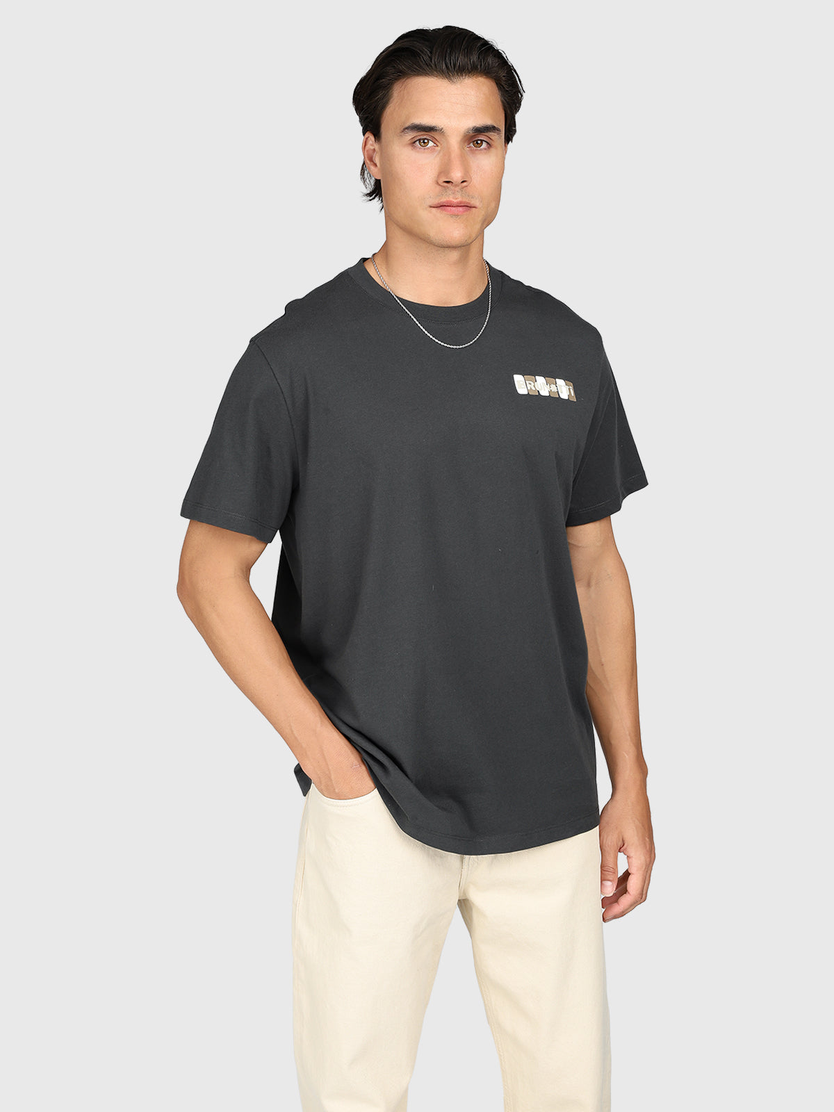 Pietros Men T-shirt | Pirate Black