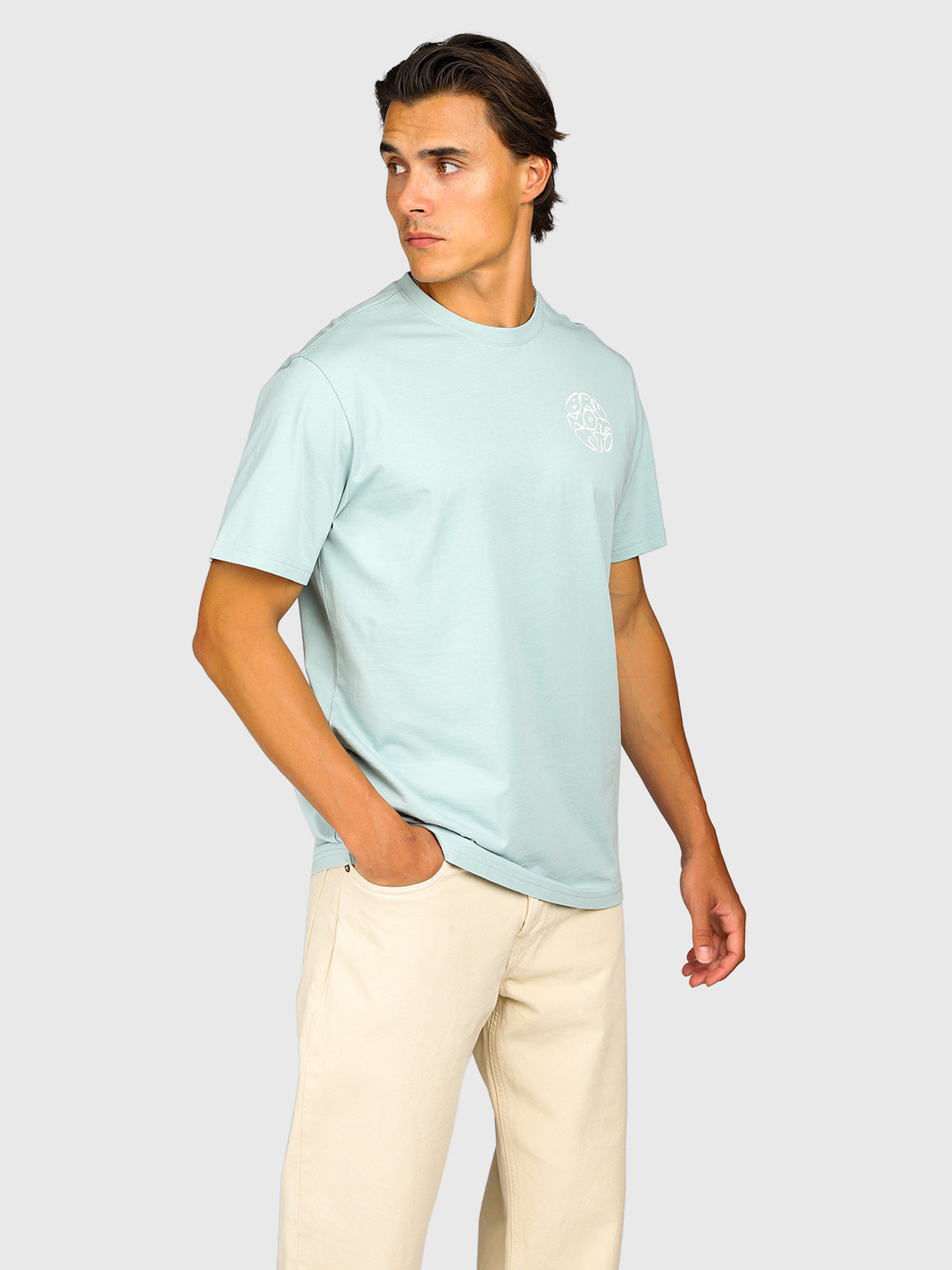 Sidley Men T-shirt | Mist