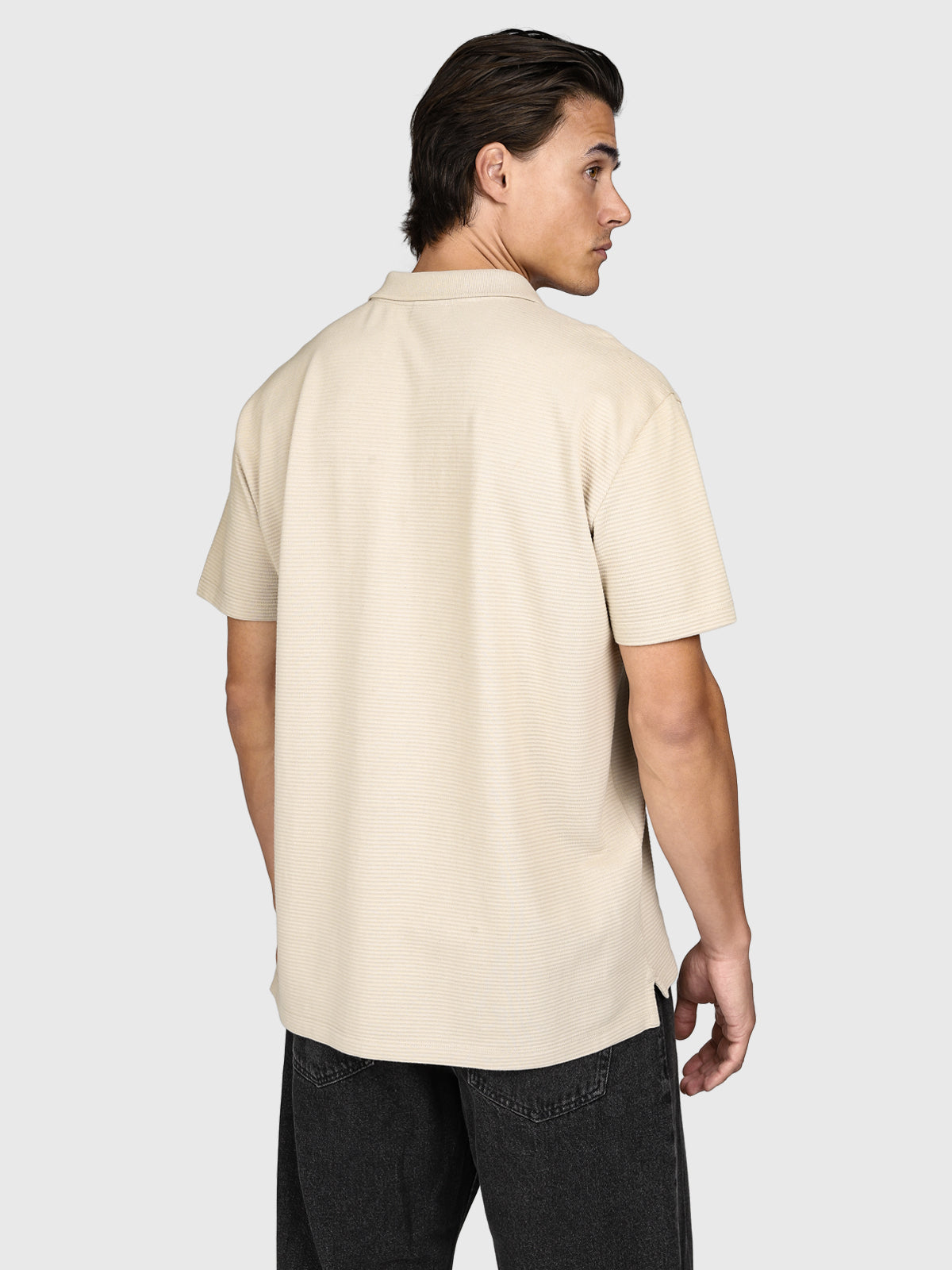 Domo Men Polo | Feather Grey