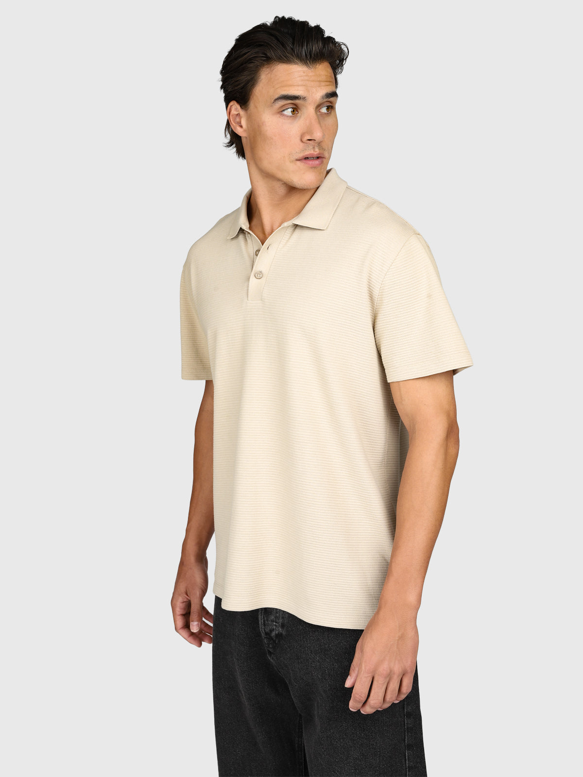 Domo Men Polo | Feather Grey