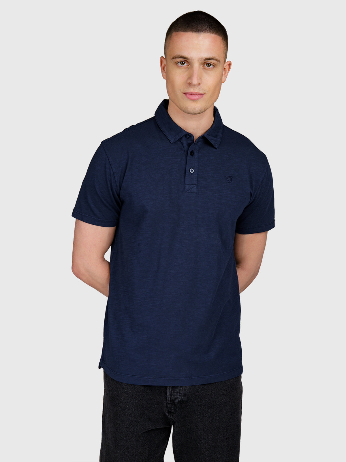 Palorai Men Polo | Indigo Blue