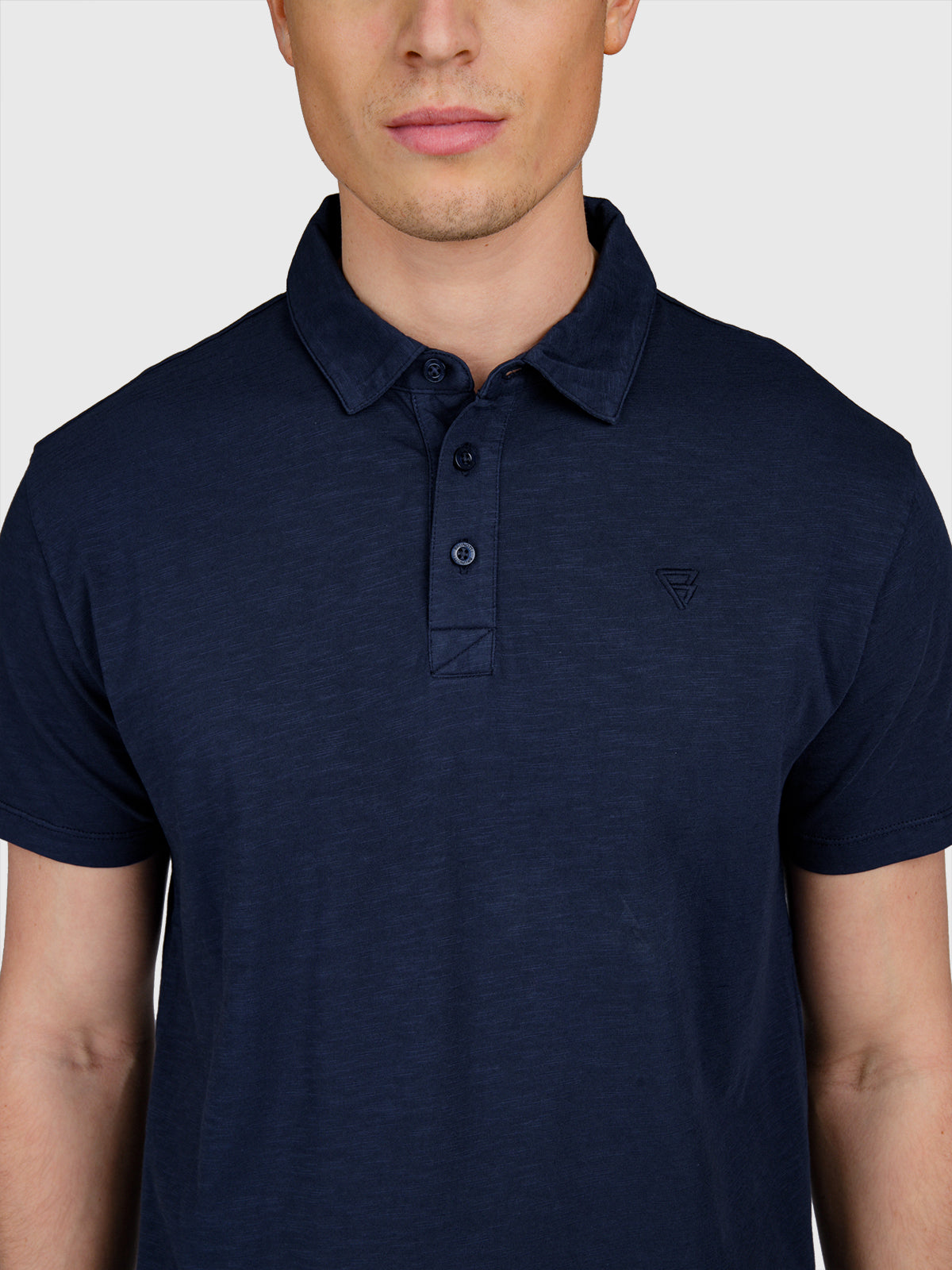 Palorai Herren Polo | Indigo Blue