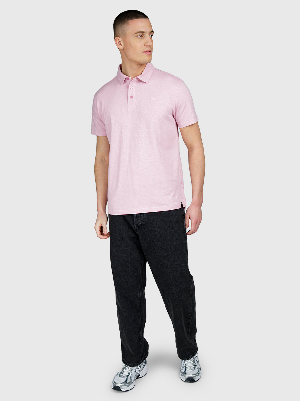 Palorai Heren Polo | Mauve Mist