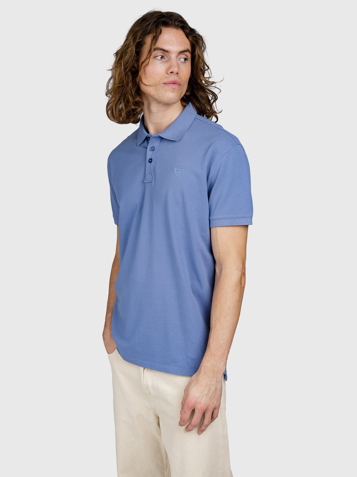Tavico Herren Polo | Grayblue