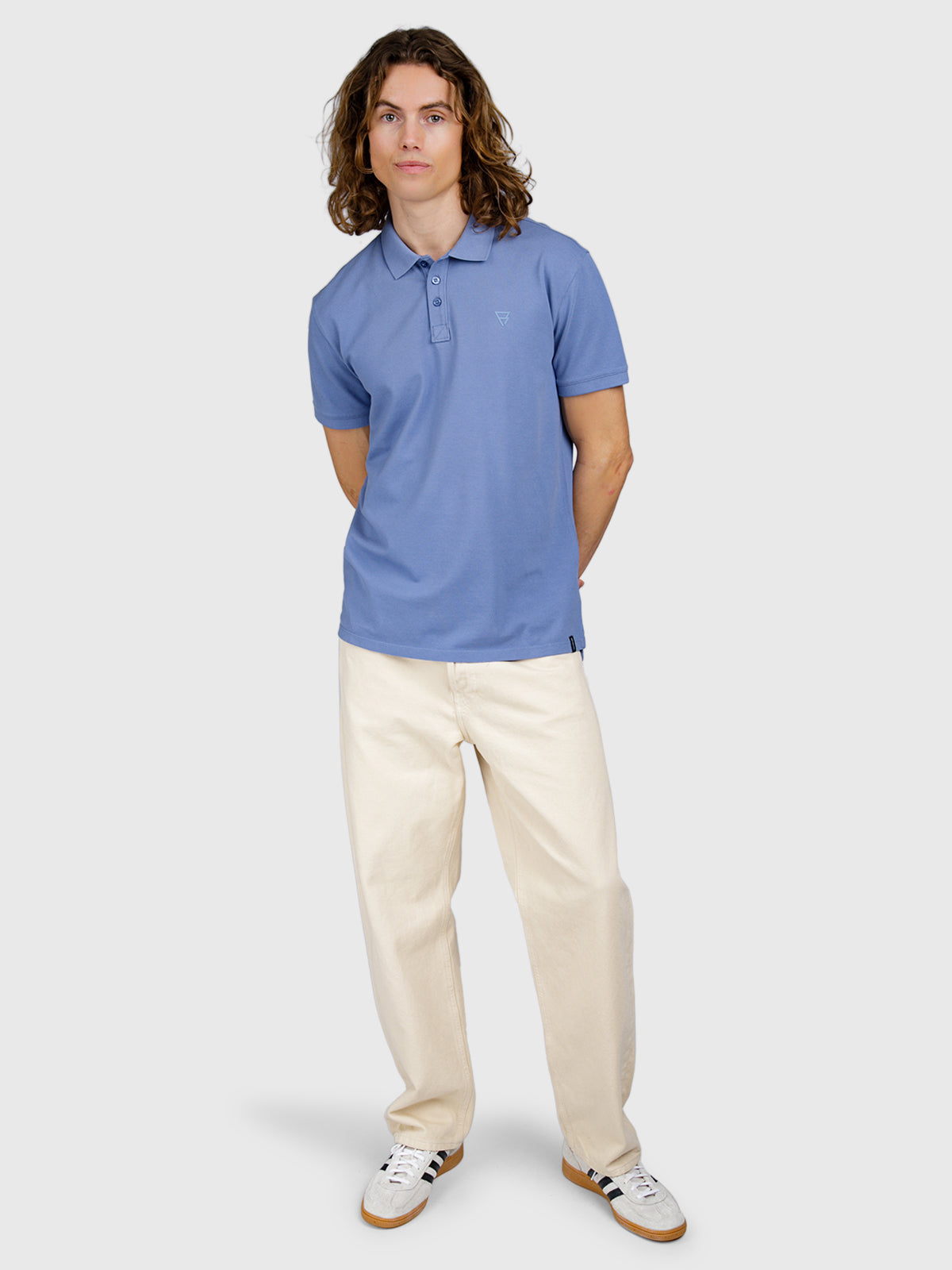 Tavico Herren Polo | Grayblue