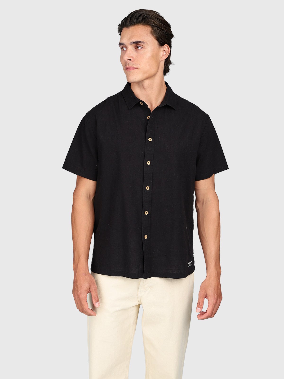 Sirrak Men Shirt | Black