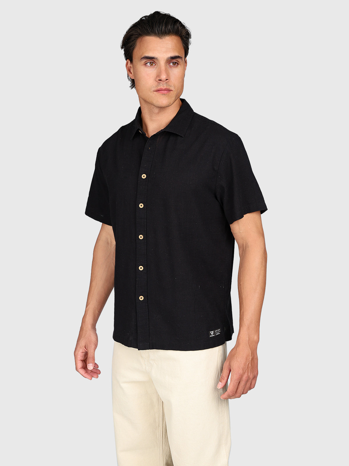Sirrak Men Shirt | Black