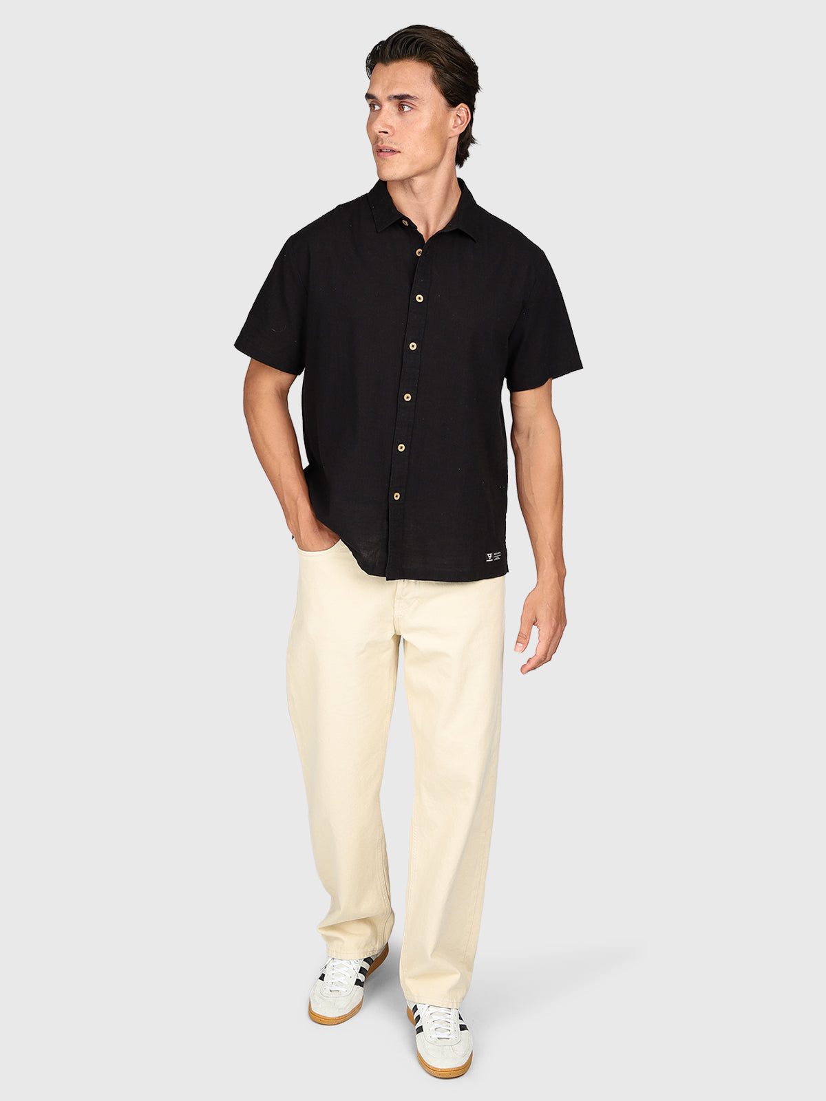 Sirrak Men Shirt | Black