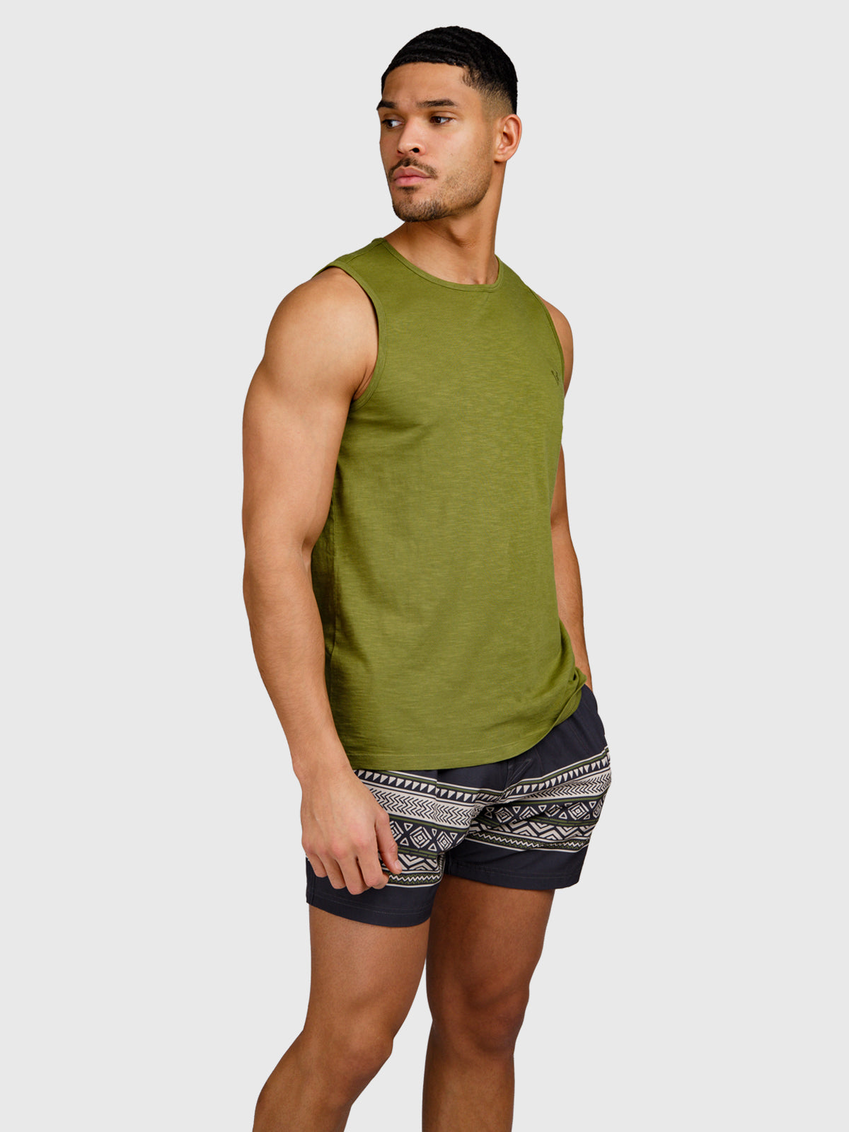 Malaku-Slub Men Singlet | Mayfly