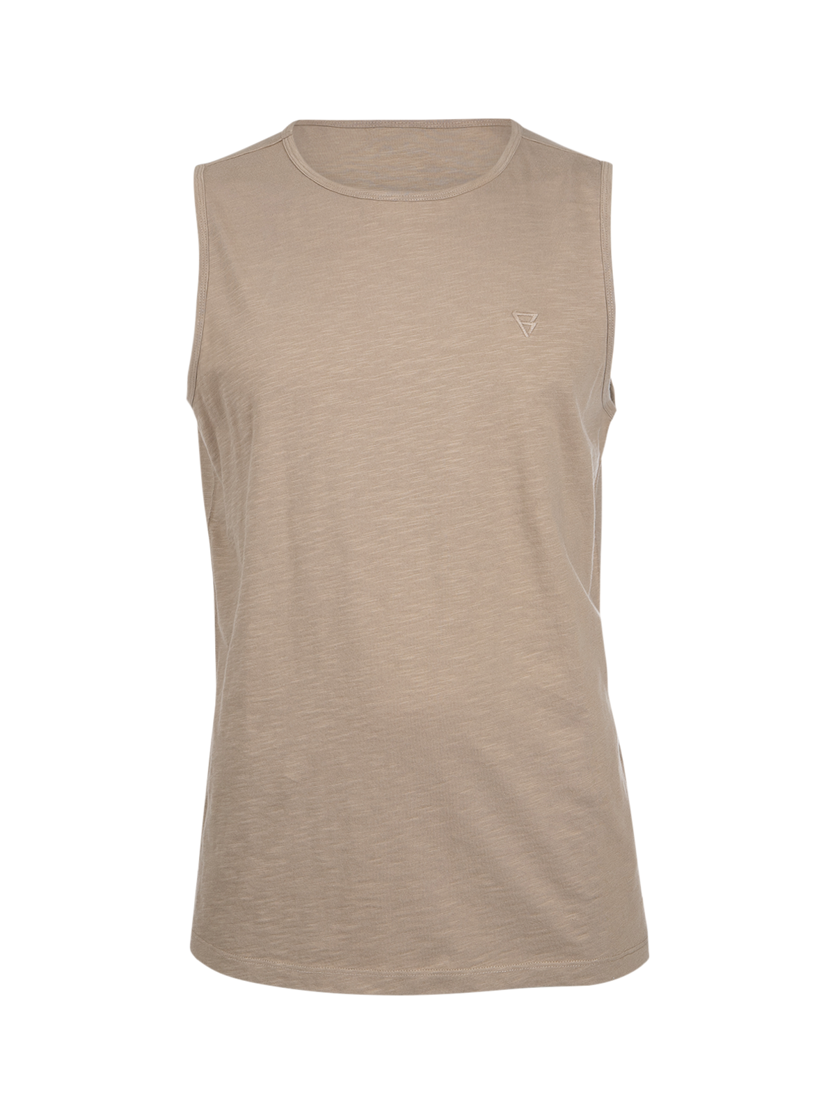 Malaku-Slub Herren Singlet | Chinchilla