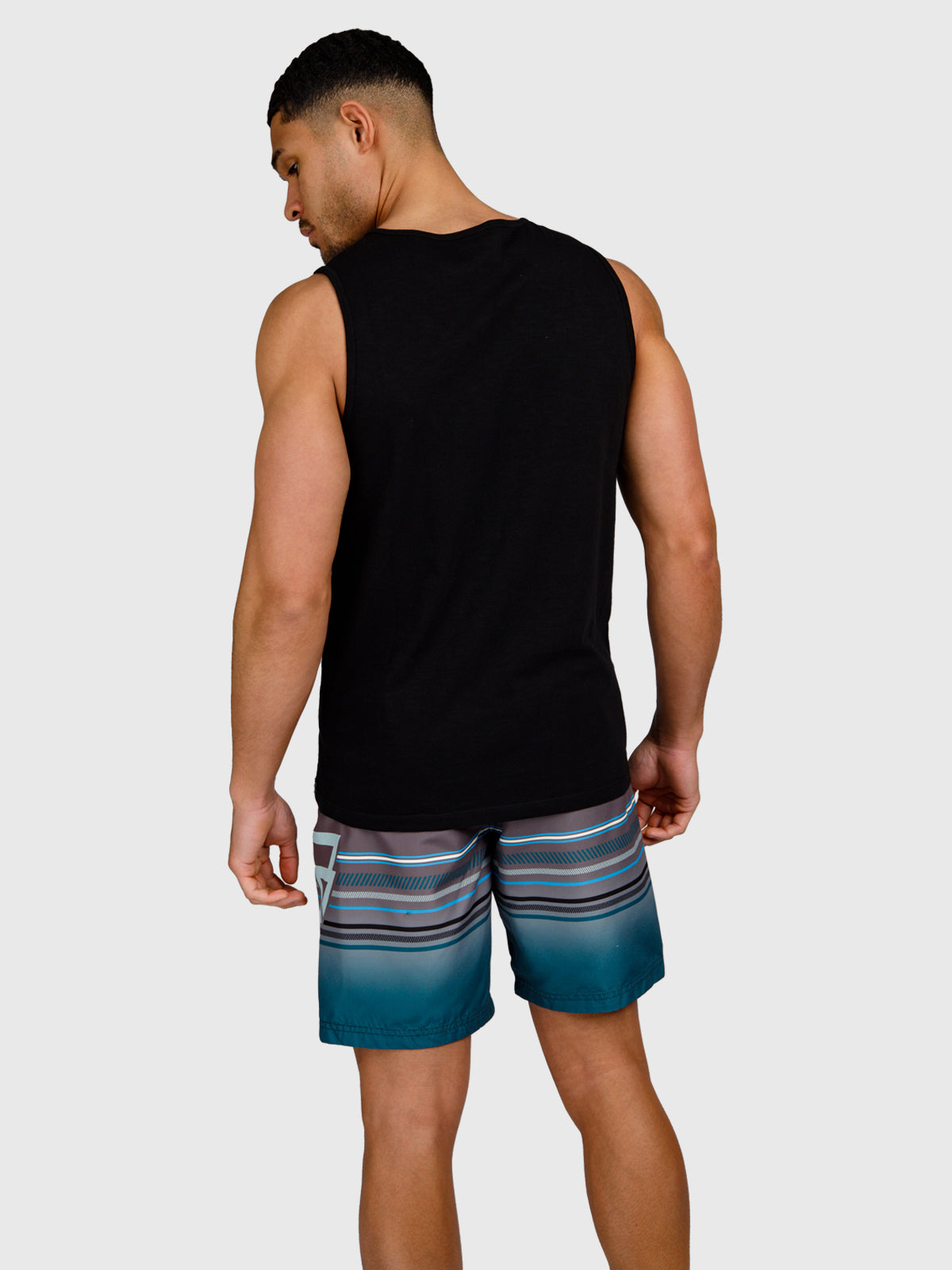 Malaku-Slub Men Singlet | Black