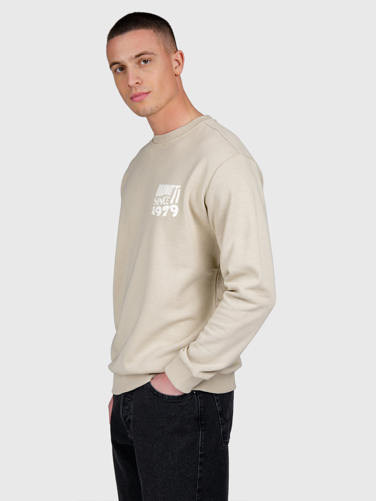 Vito Men Sweater | Feather Grey