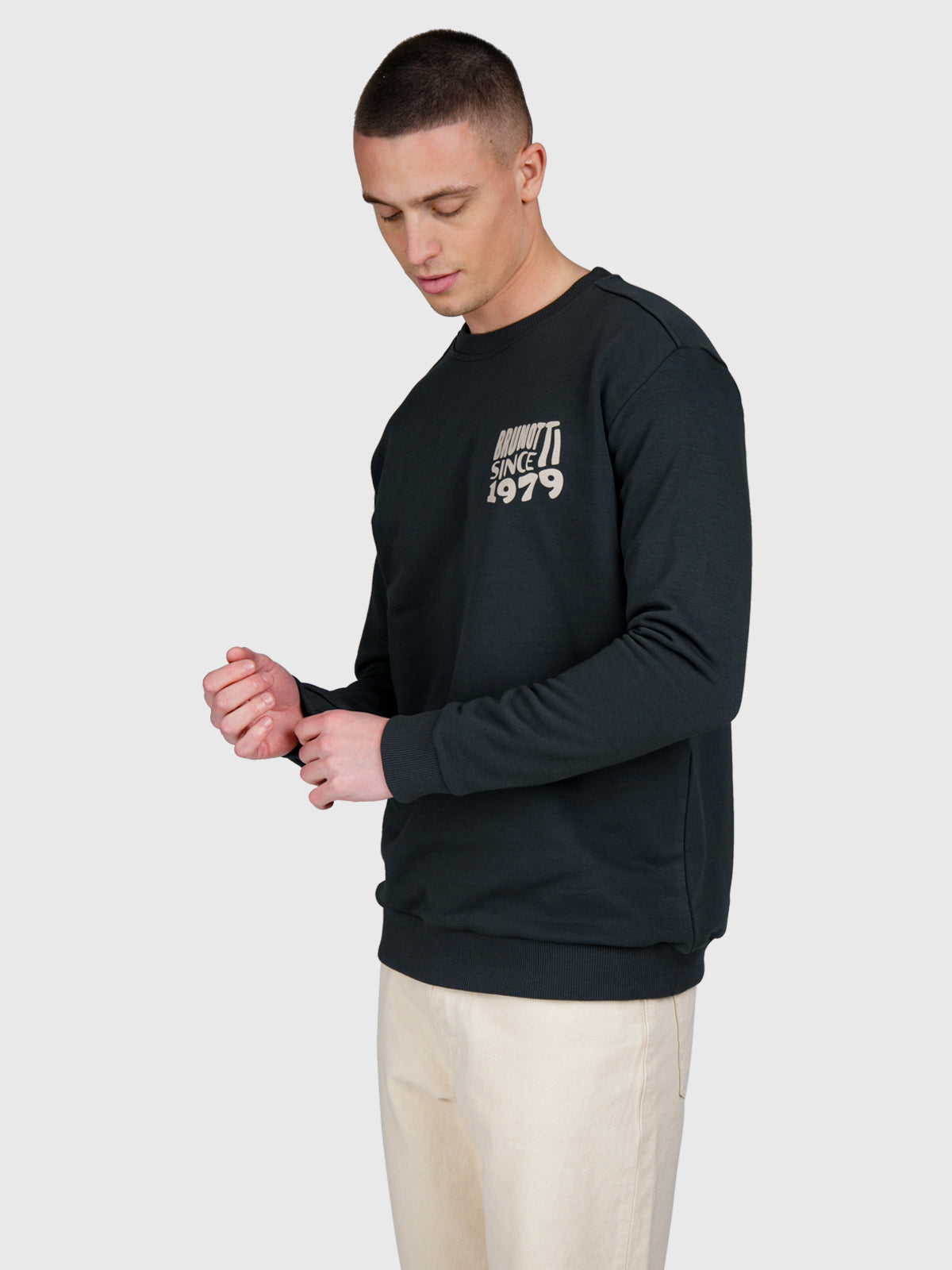 Vito Men Sweater | Pirate Black