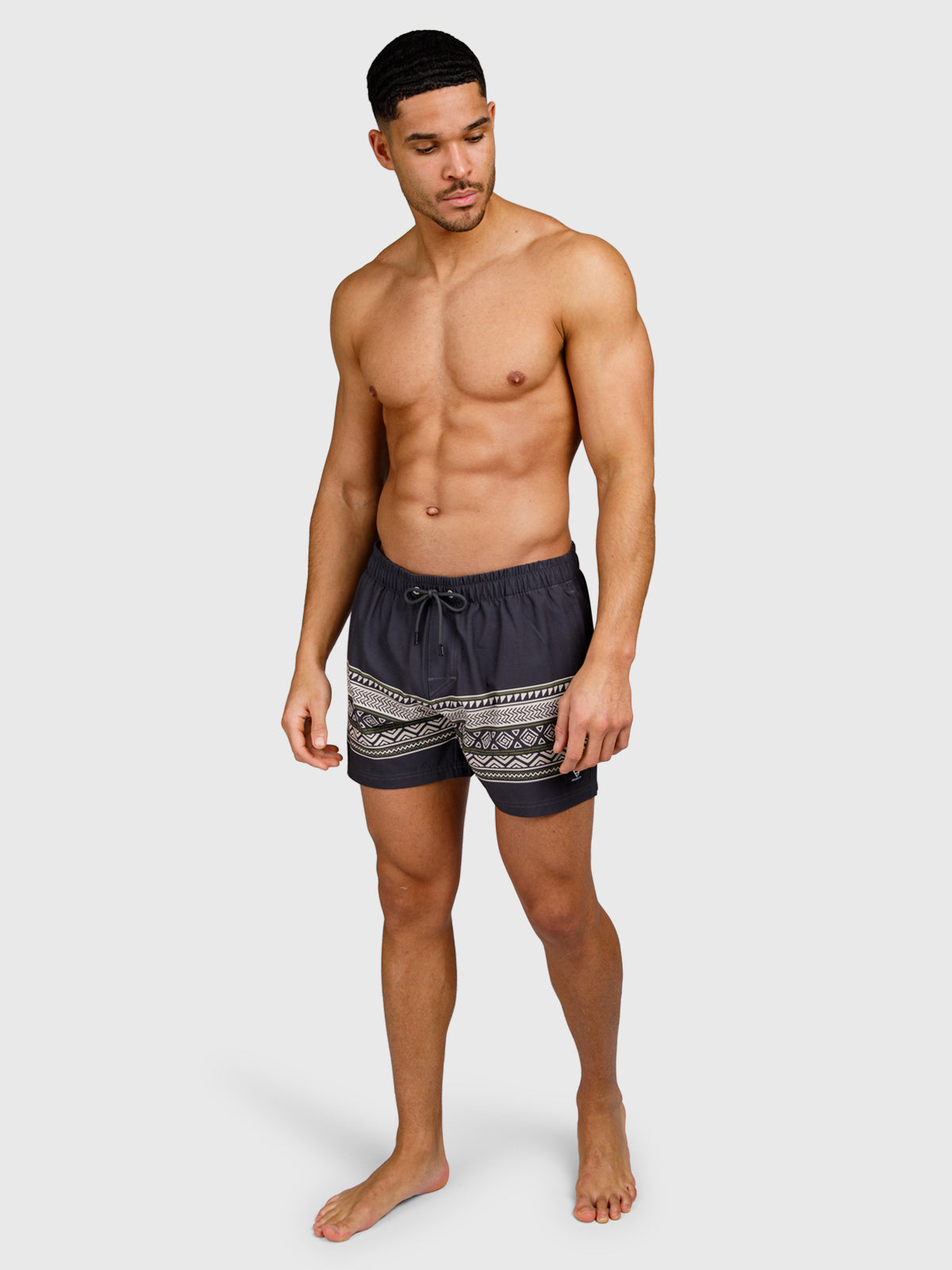 Arvide Men Swim Shorts | Pirate Black