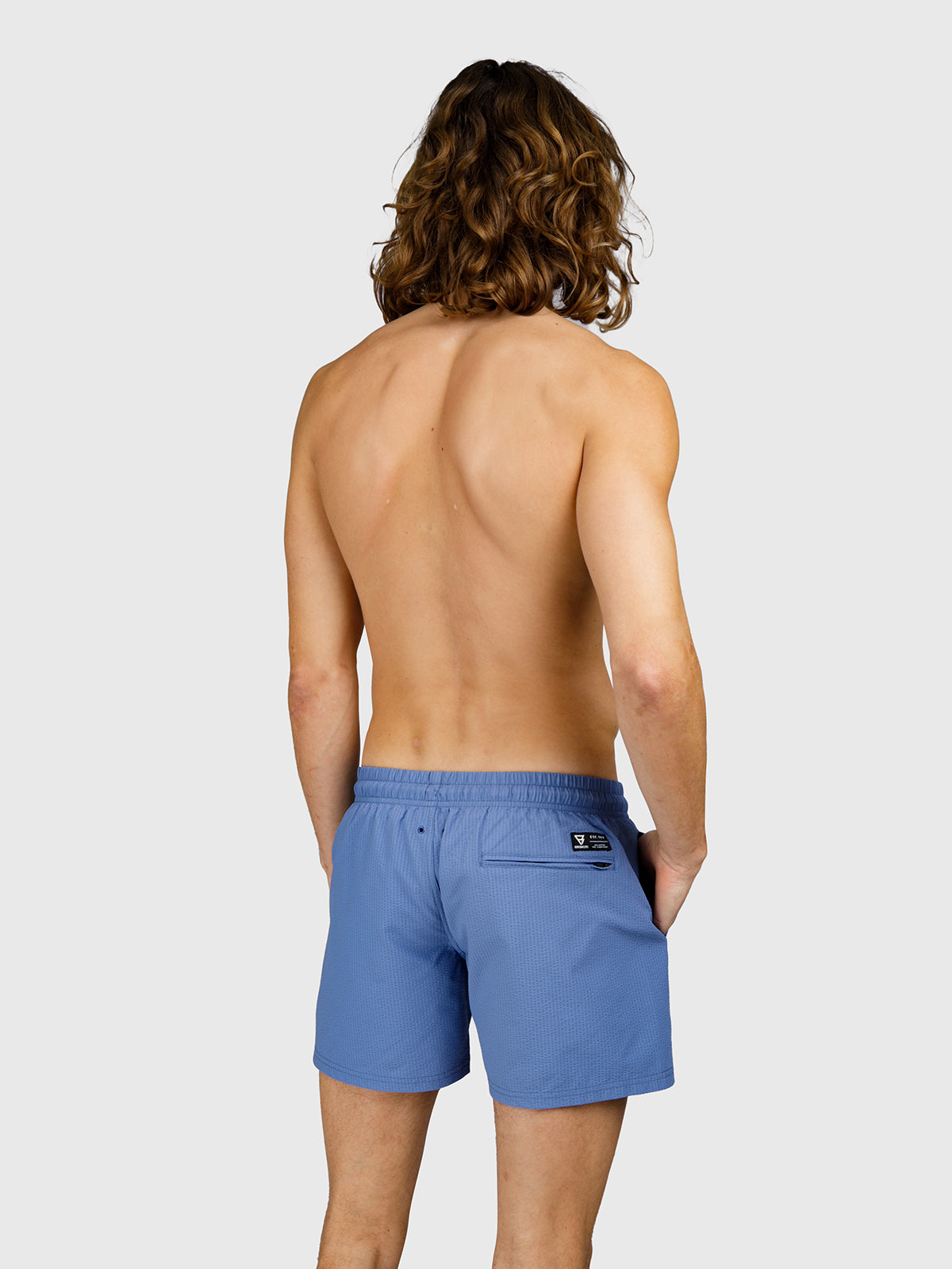 Boaz Men Swim Shorts | Grayblue