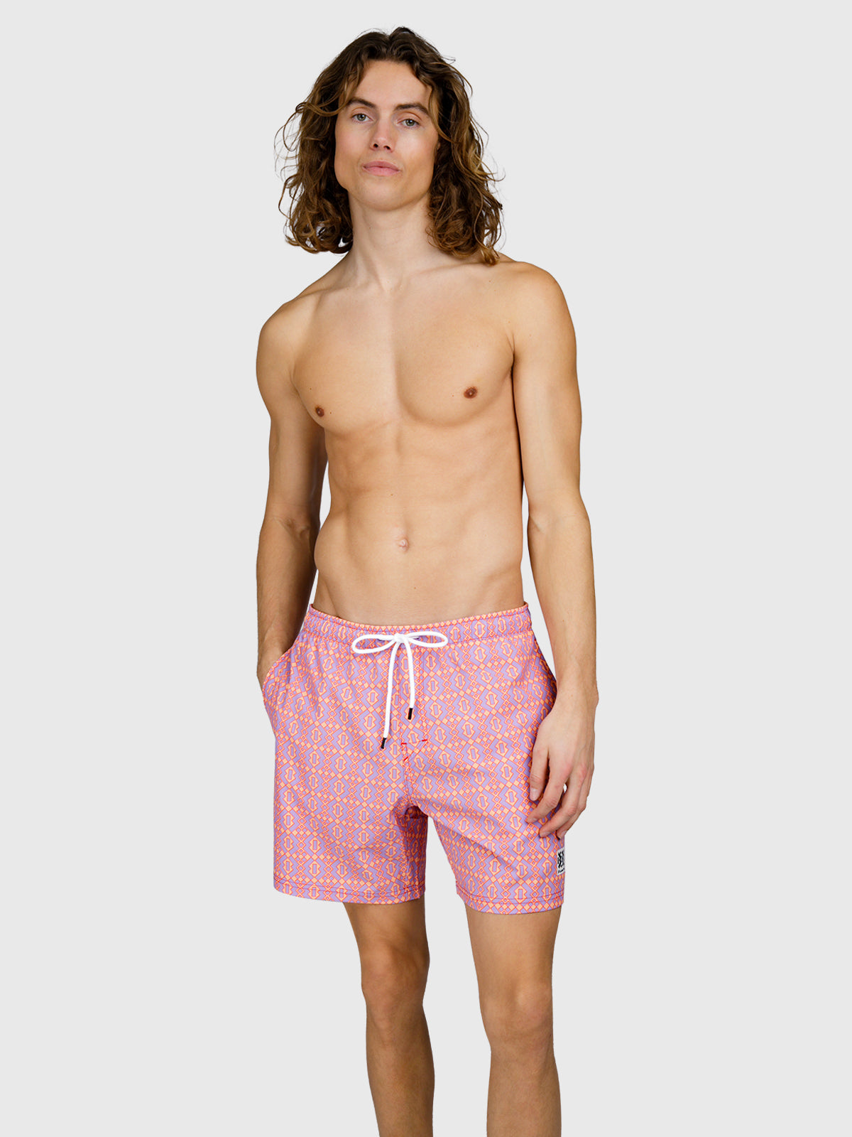 High-95 Men Swim Shorts | Wisteria