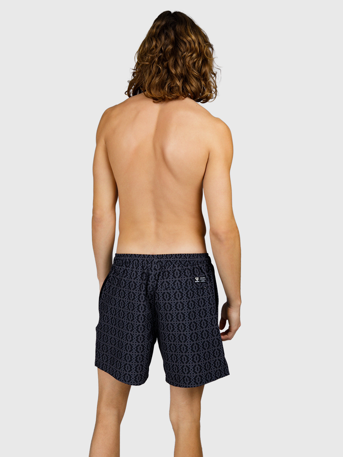 High-95 Men Swim Shorts | Pirate Black
