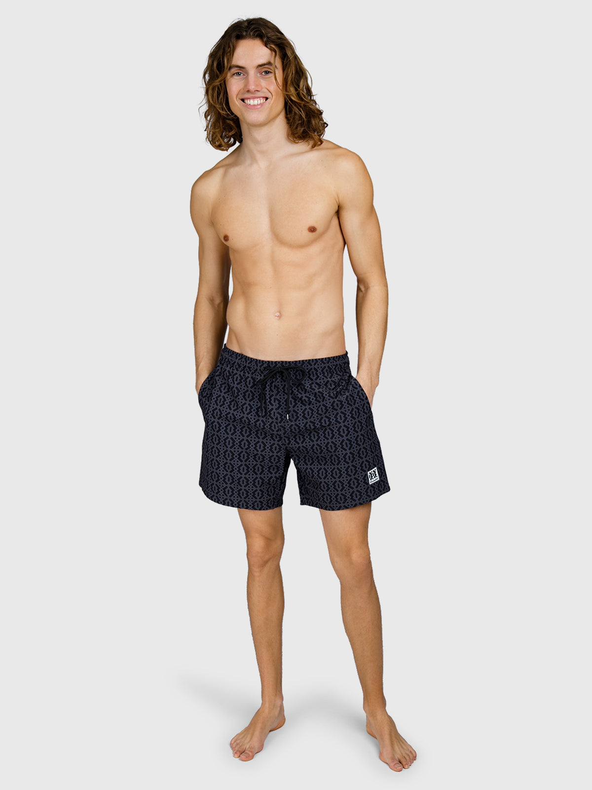 High-95 Men Swim Shorts | Pirate Black