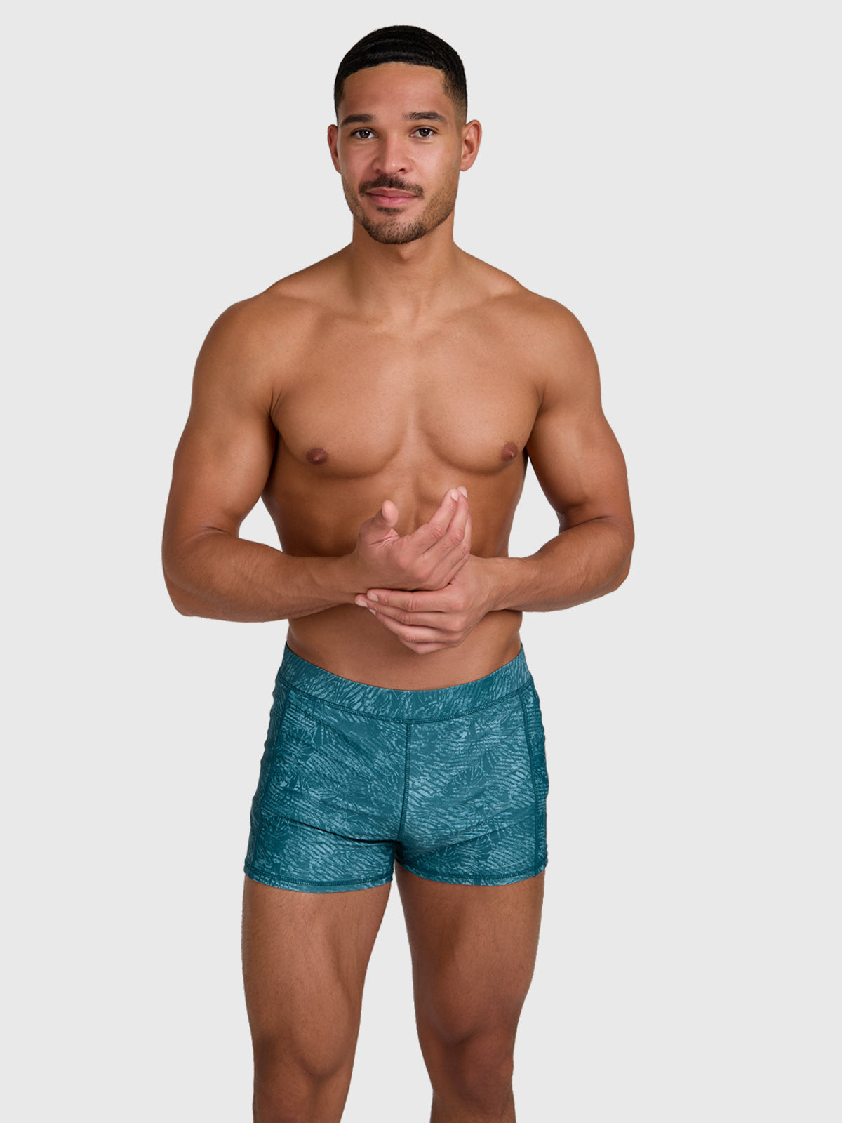Samier-Print Heren Zwem Trunks | Mediterranea