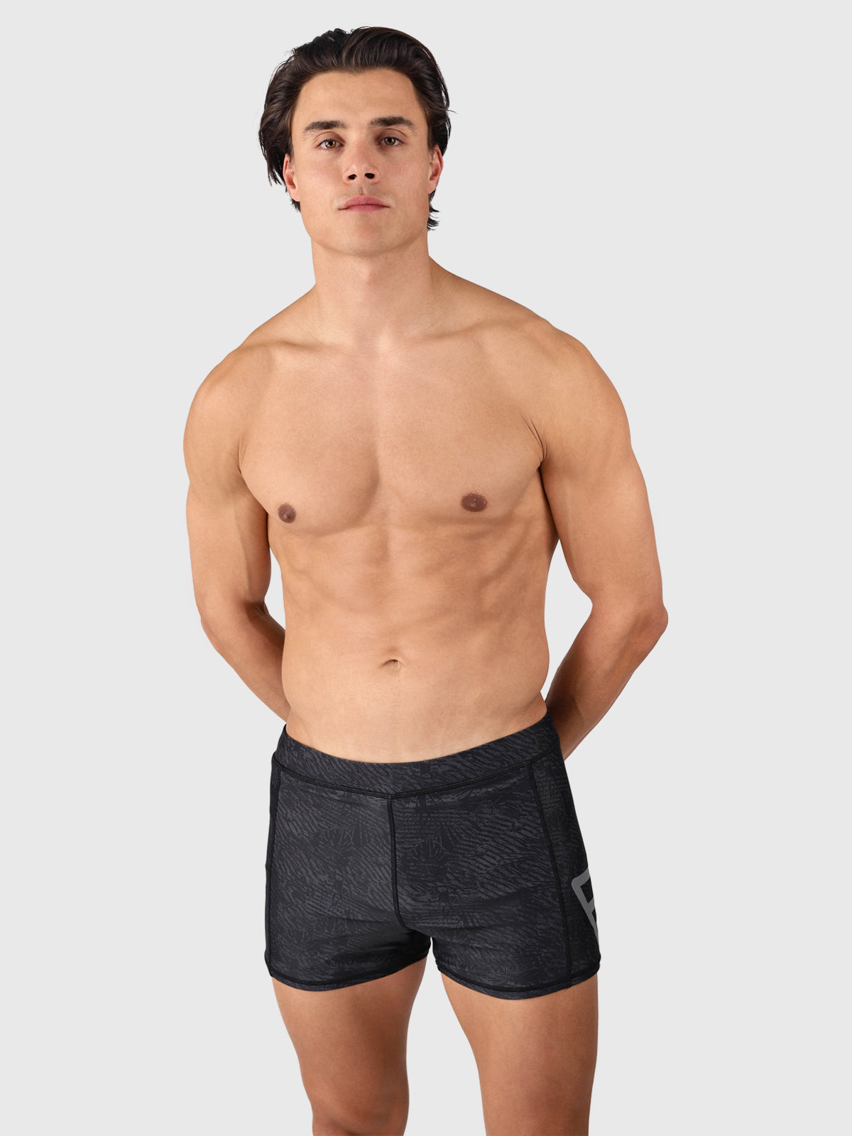 Samier-Print Heren Zwem Trunks | Black