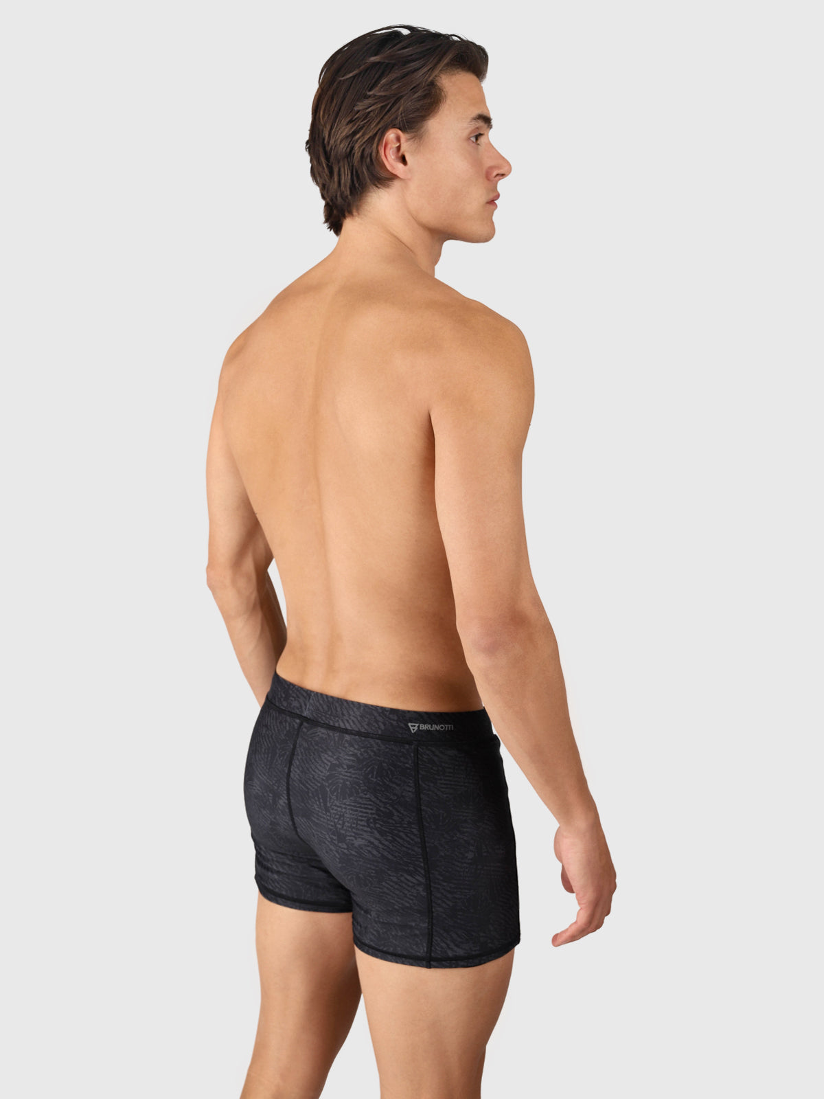 Samier-Print Heren Zwem Trunks | Black