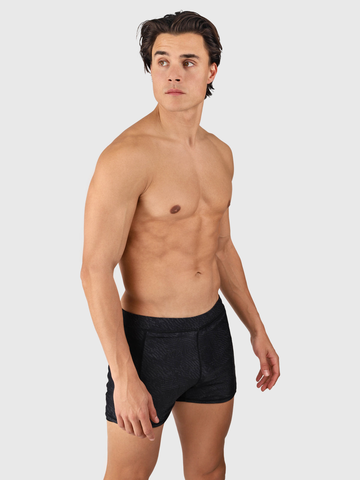 Samier-Print Heren Zwem Trunks | Black