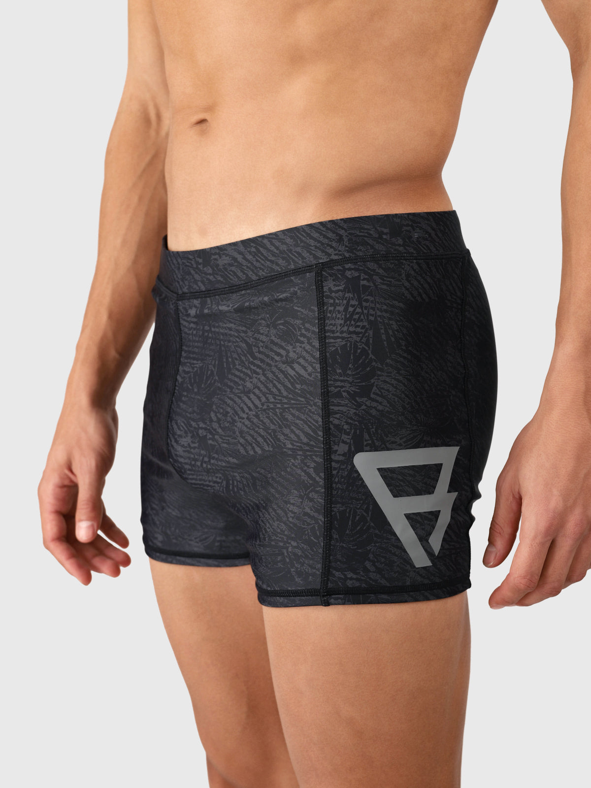 Samier-Print Heren Zwem Trunks | Black