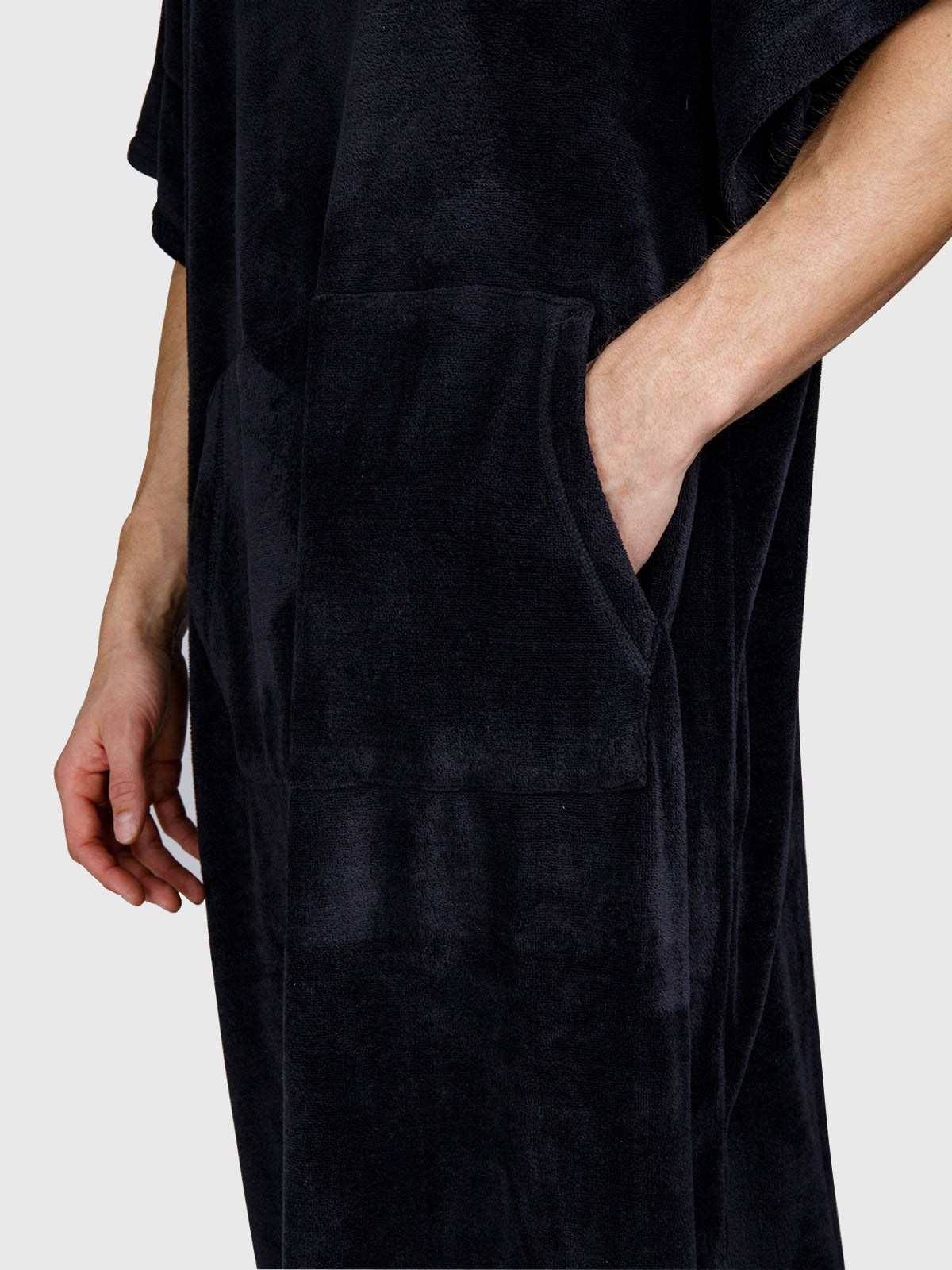 Ponchetto Men Poncho | Black