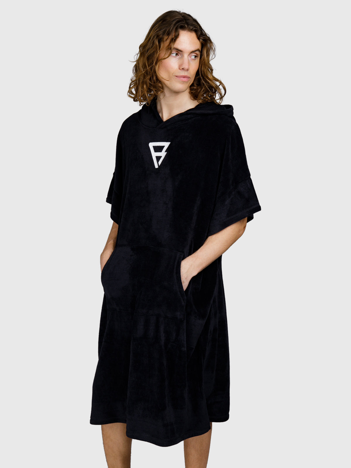 Ponchetto Men Poncho | Black