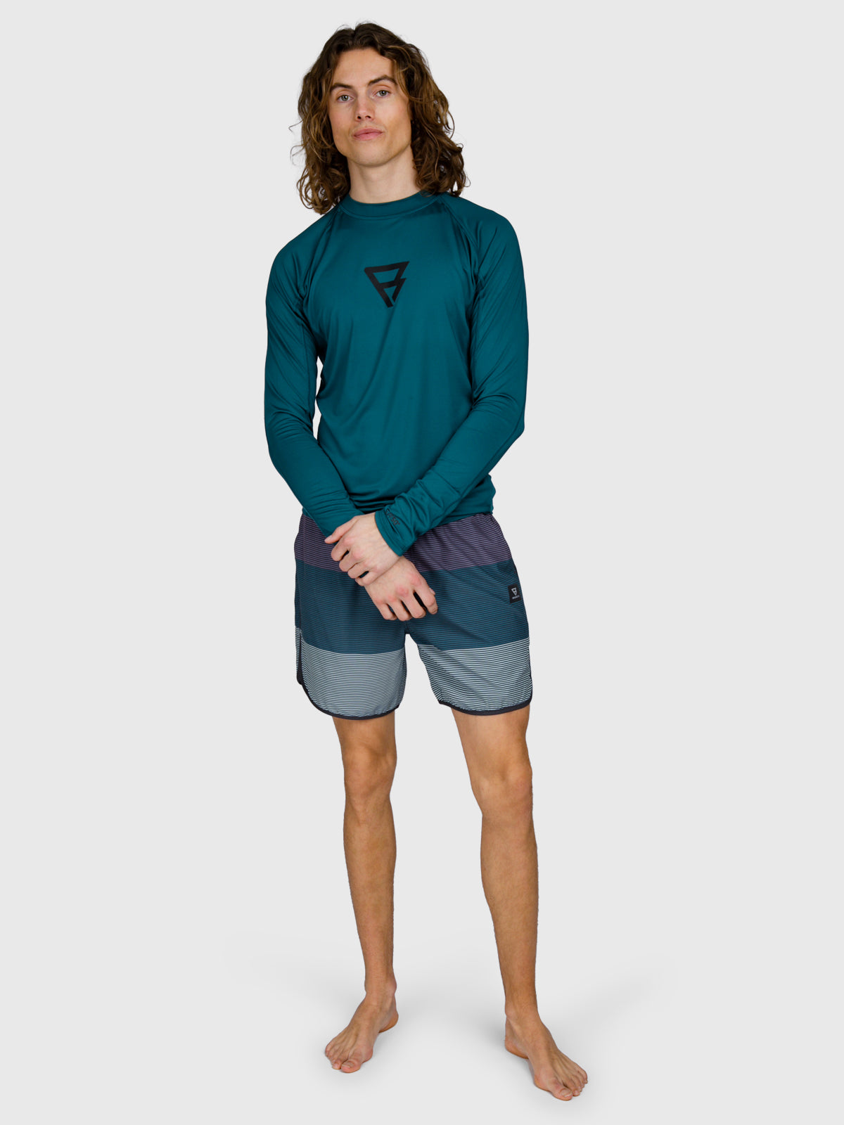 Brushield Men Rashguard | Mediterranea