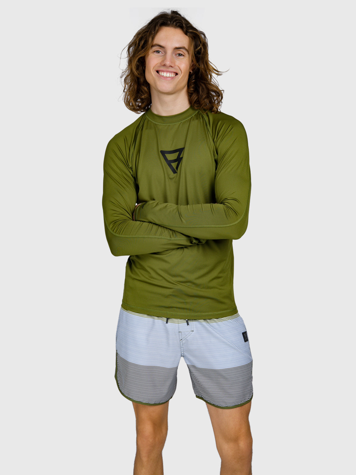 Brushield Heren Rashguard | Mayfly