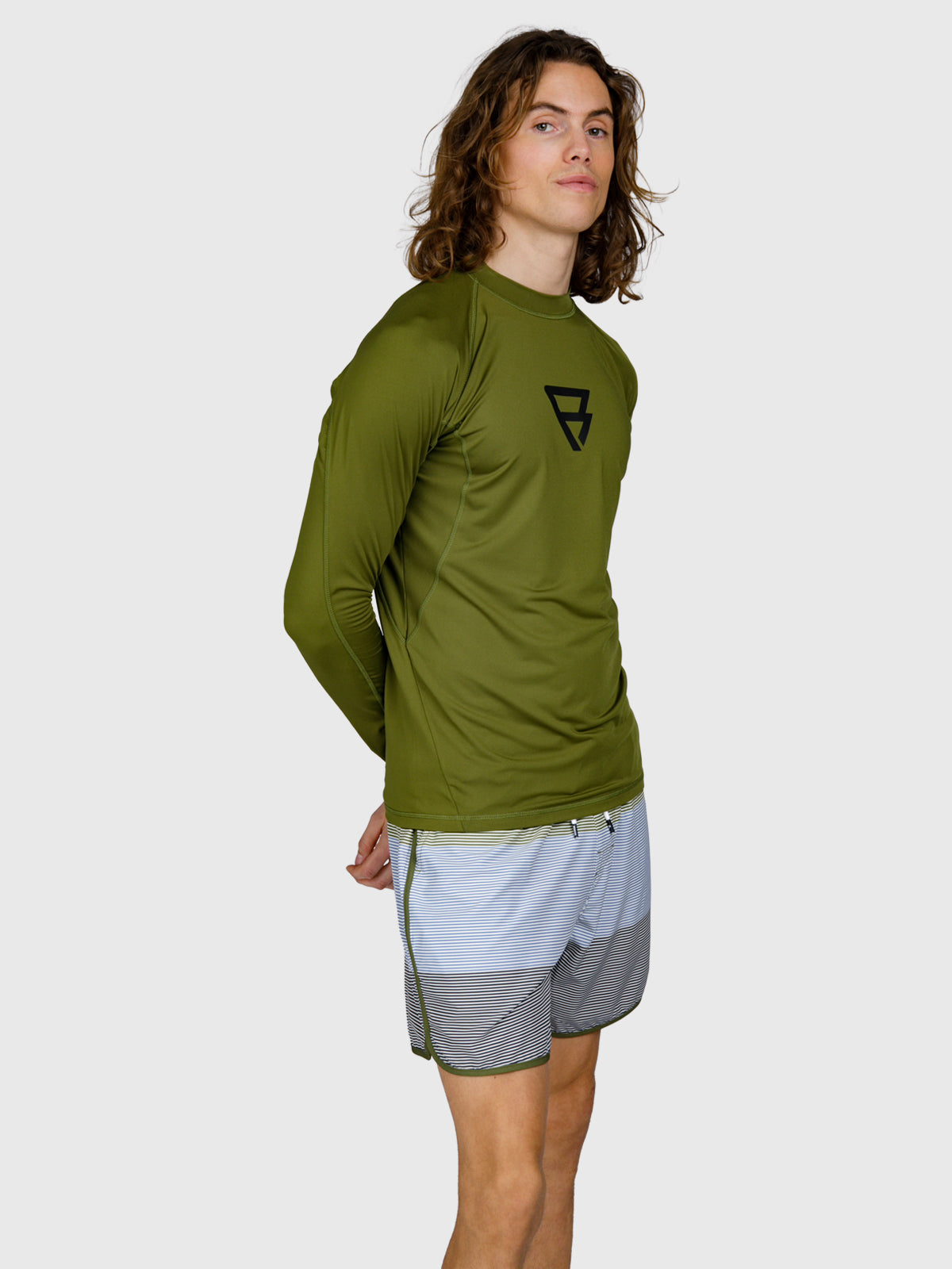 Brushield Men Rashguard | Mayfly