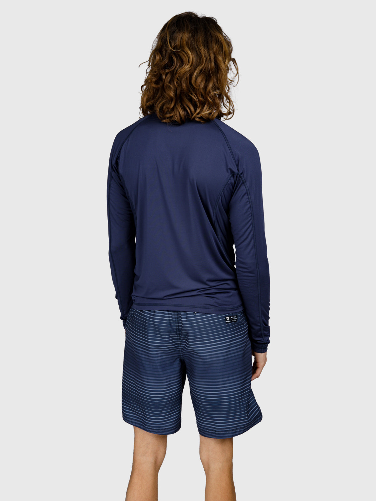 Brushield Heren Rashguard | Indigo Blue