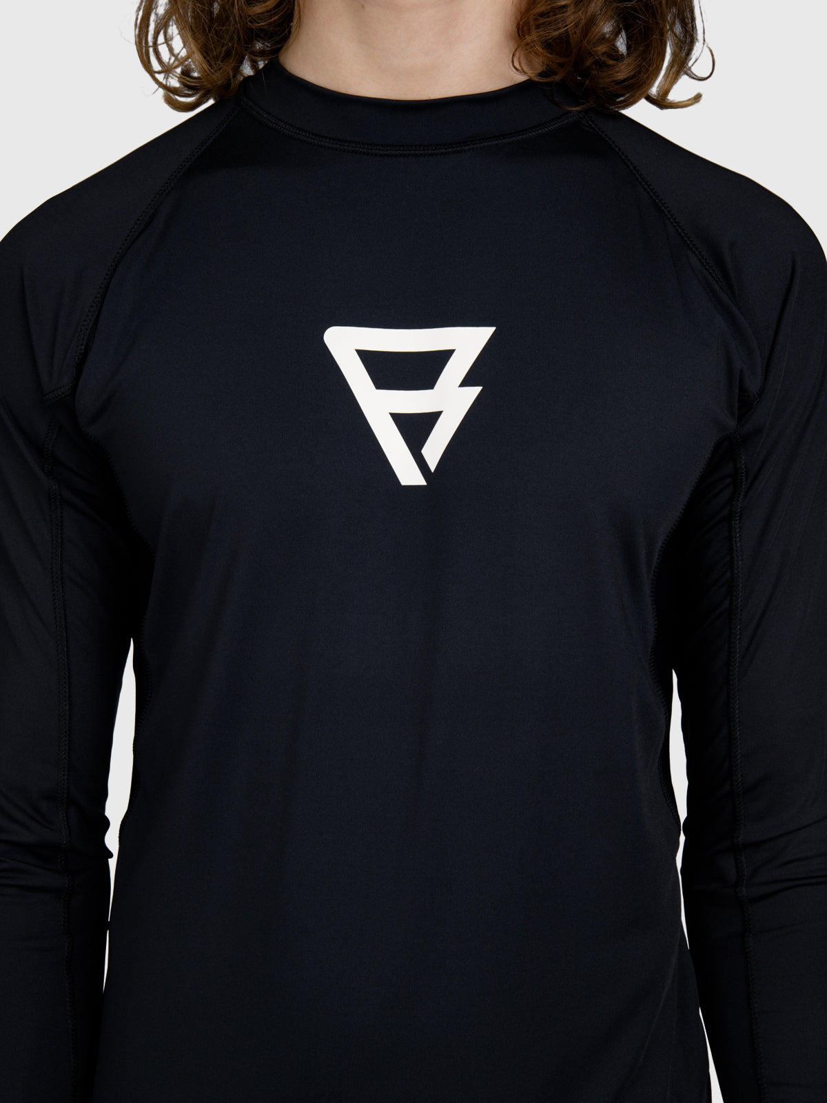 Brushield Men Rashguard | Black