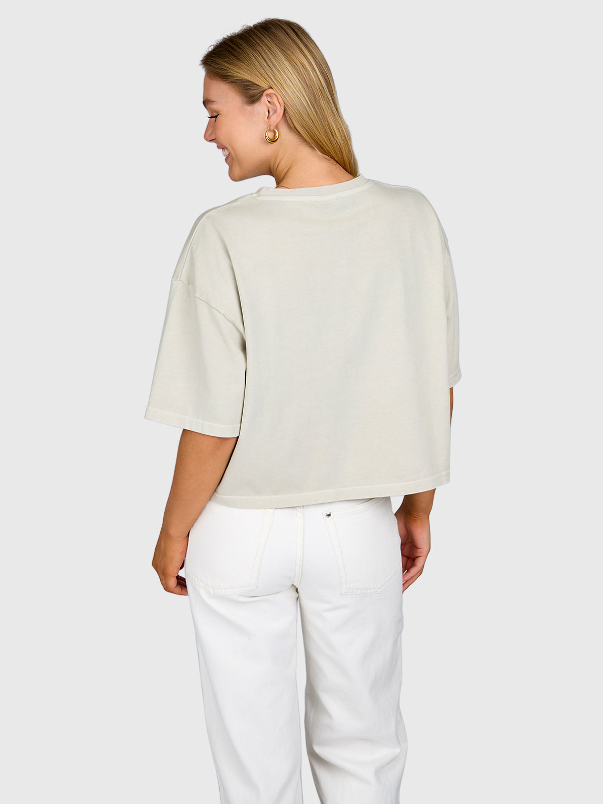 Dilola Women T-shirt | Feather Grey