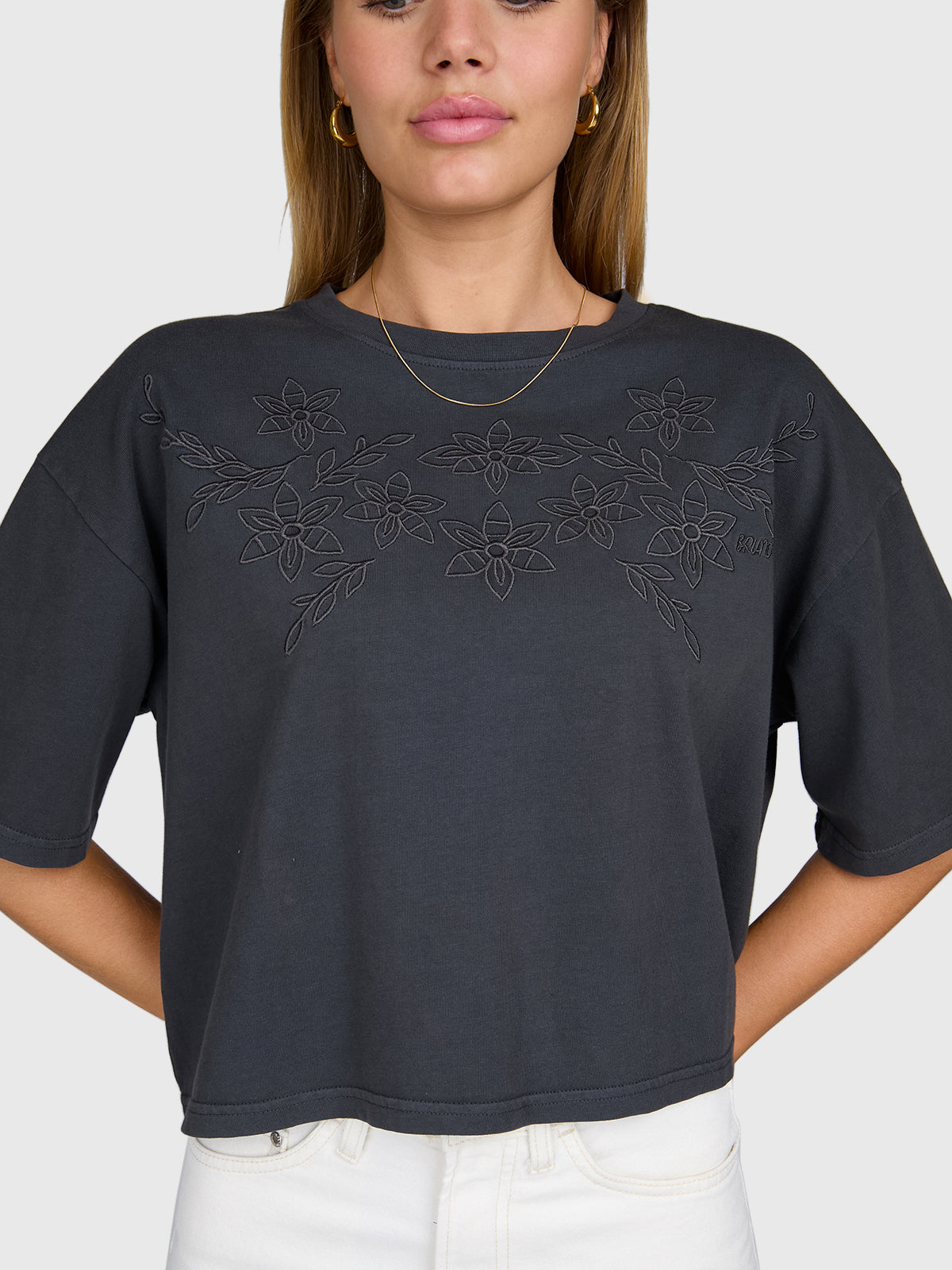 Dilola Dames T-shirt | Pirate Black