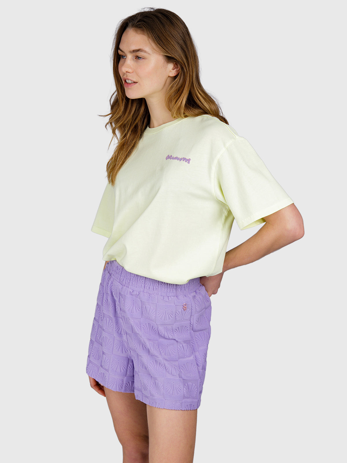 High-95-Print Women T-shirt | Daiquiri Green