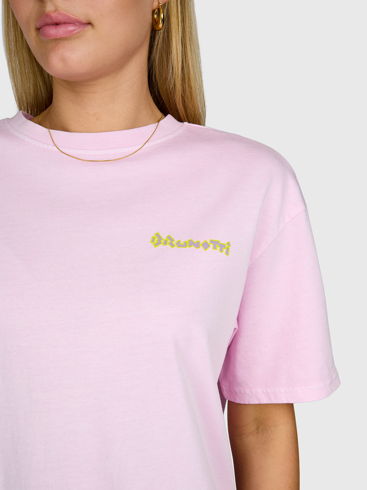 High-95-Print Women T-shirt | Mauve Mist
