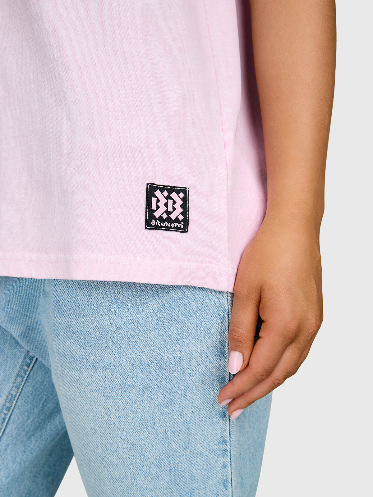 High-95-Print Women T-shirt | Mauve Mist