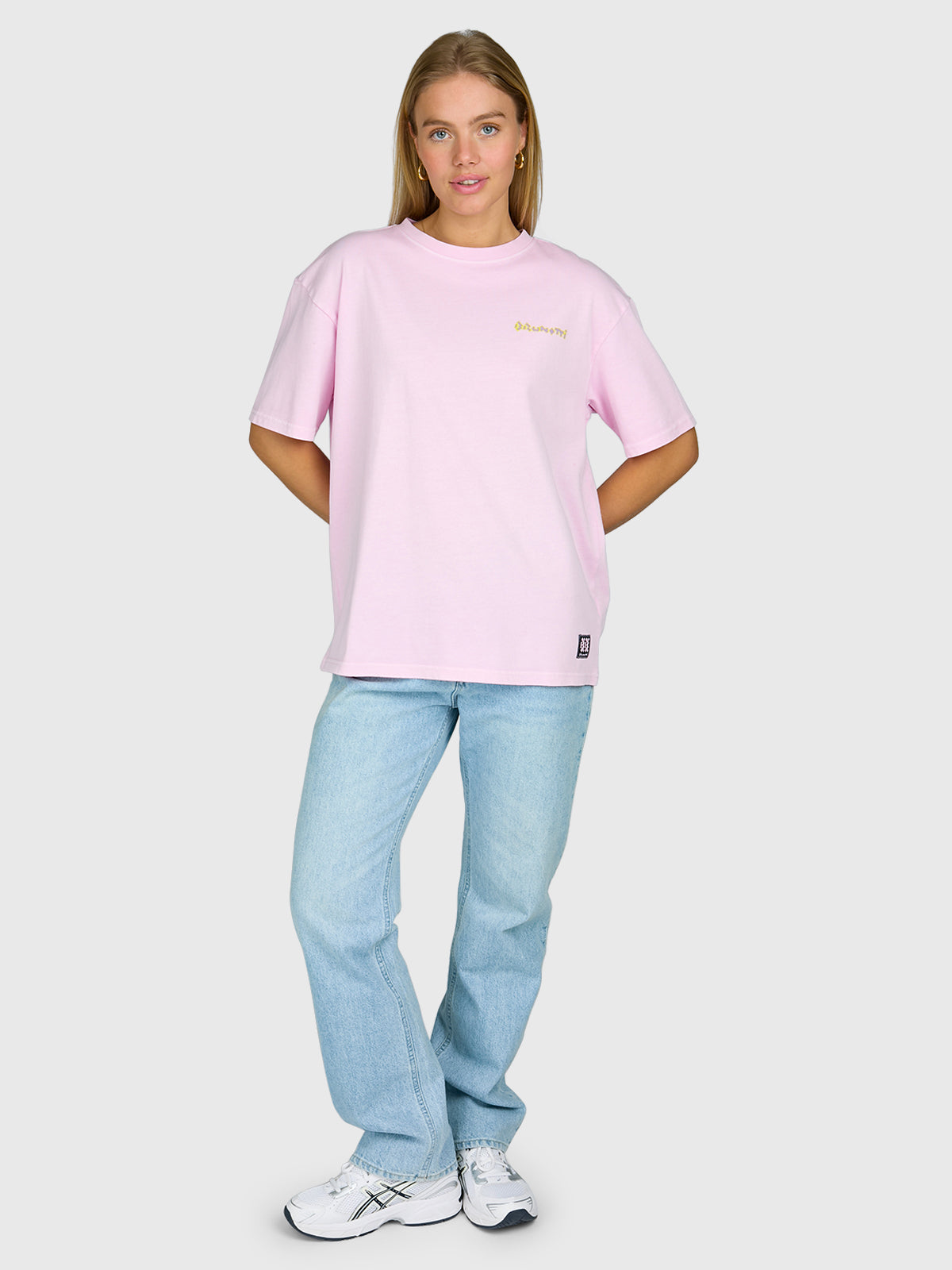 High-95-Print Women T-shirt | Mauve Mist