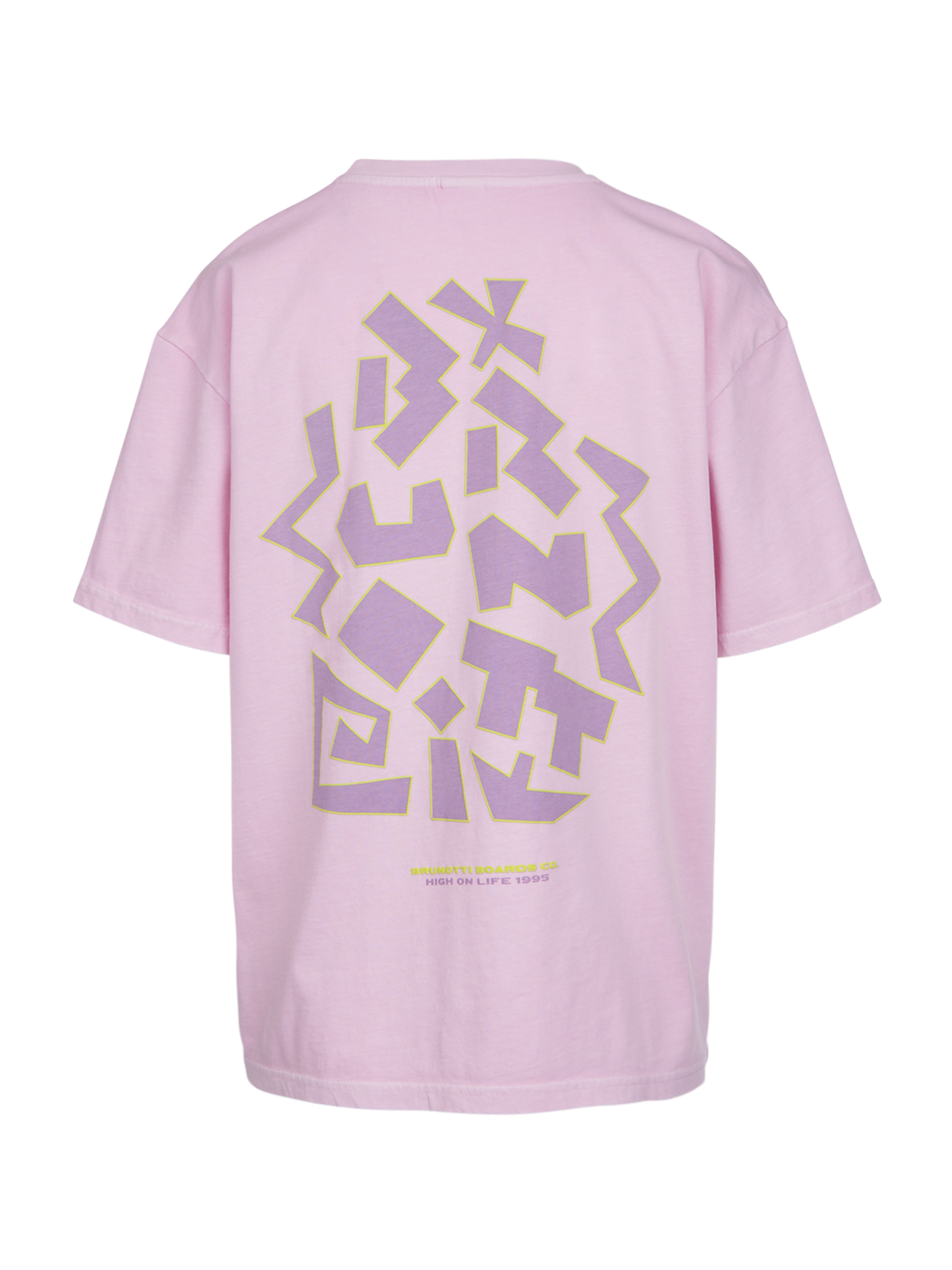 High-95-Print Women T-shirt | Mauve Mist