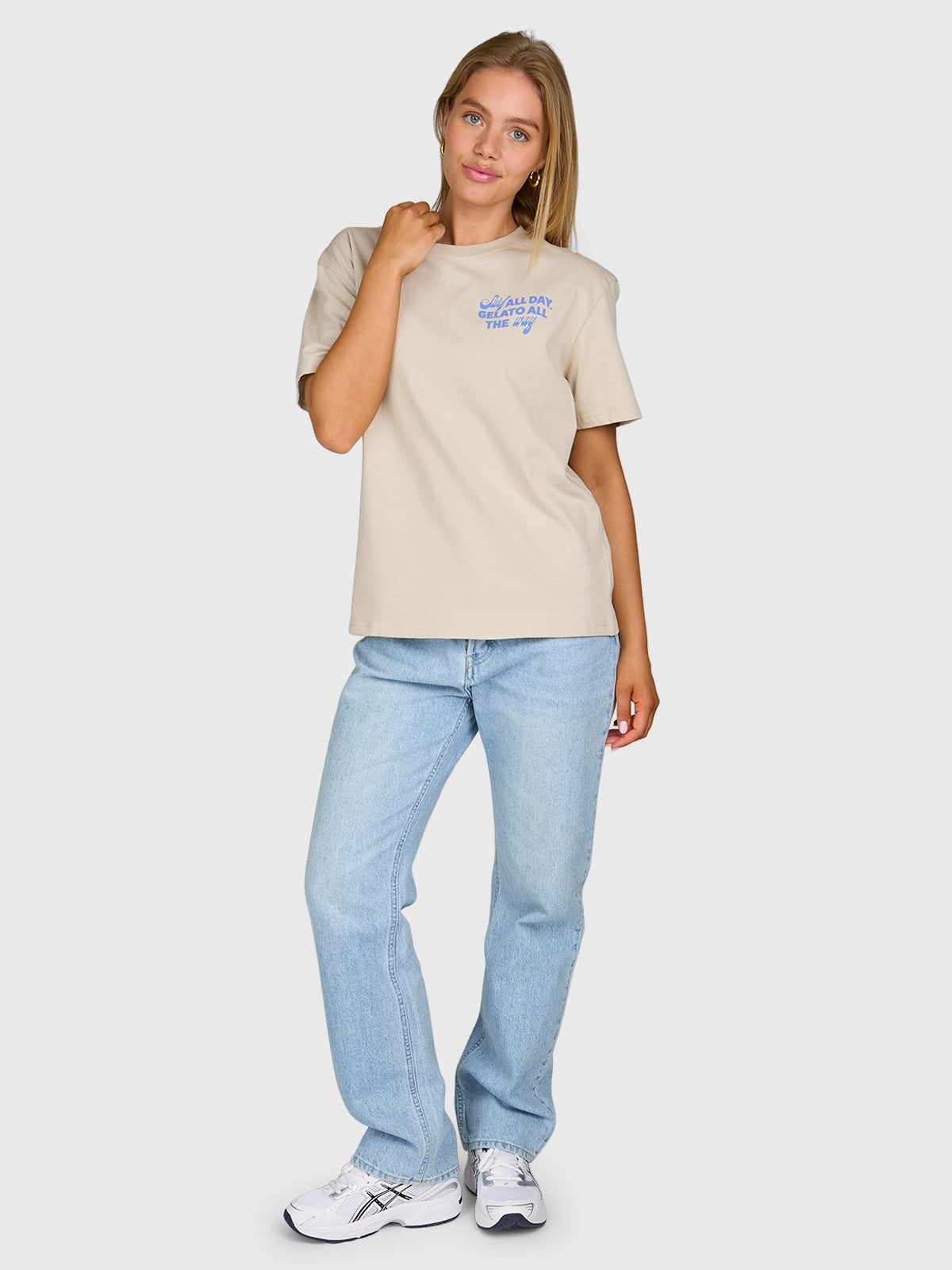 Ittalo Women T-shirt | Feather Grey