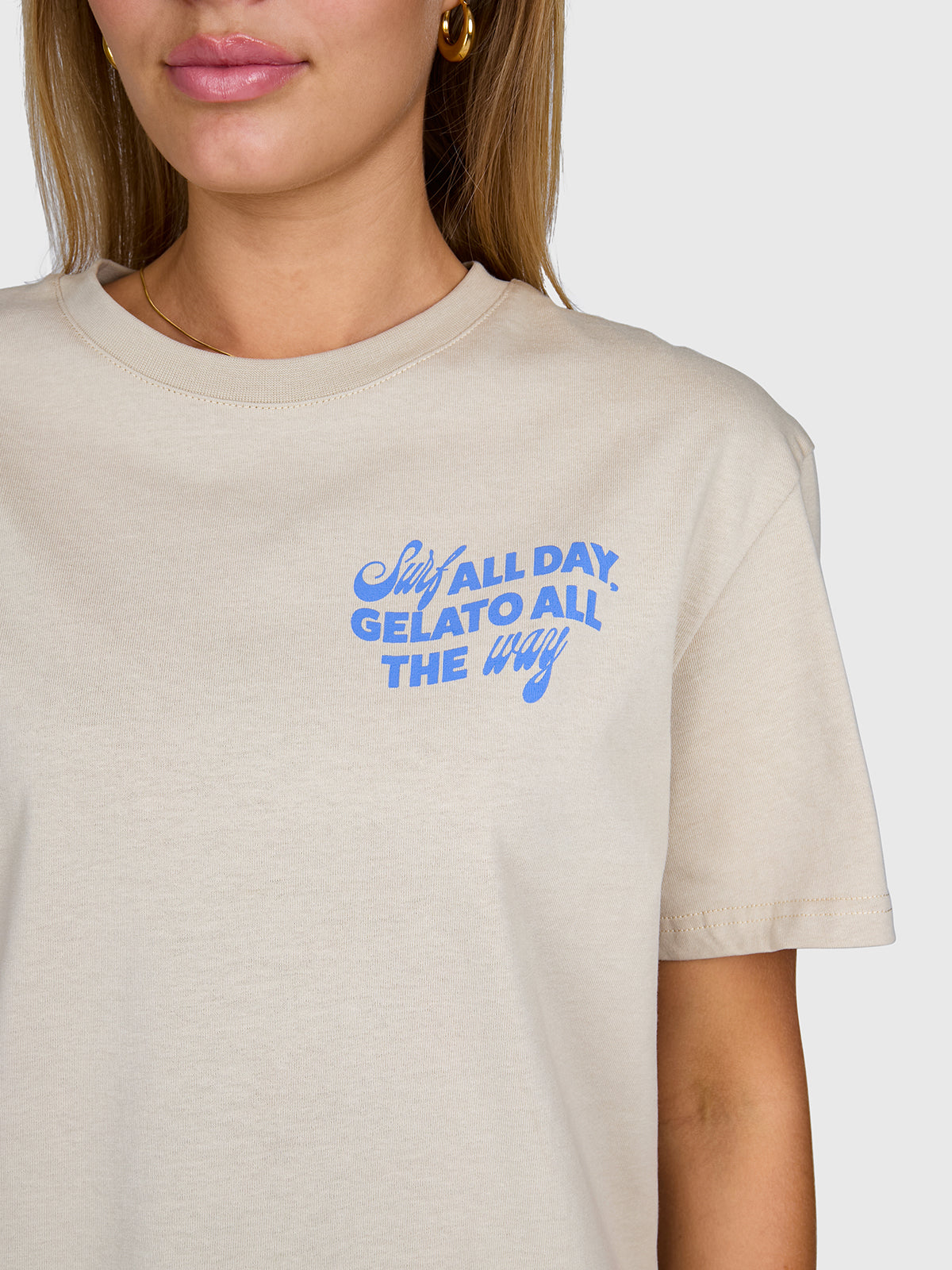 Ittalo Women T-shirt | Feather Grey