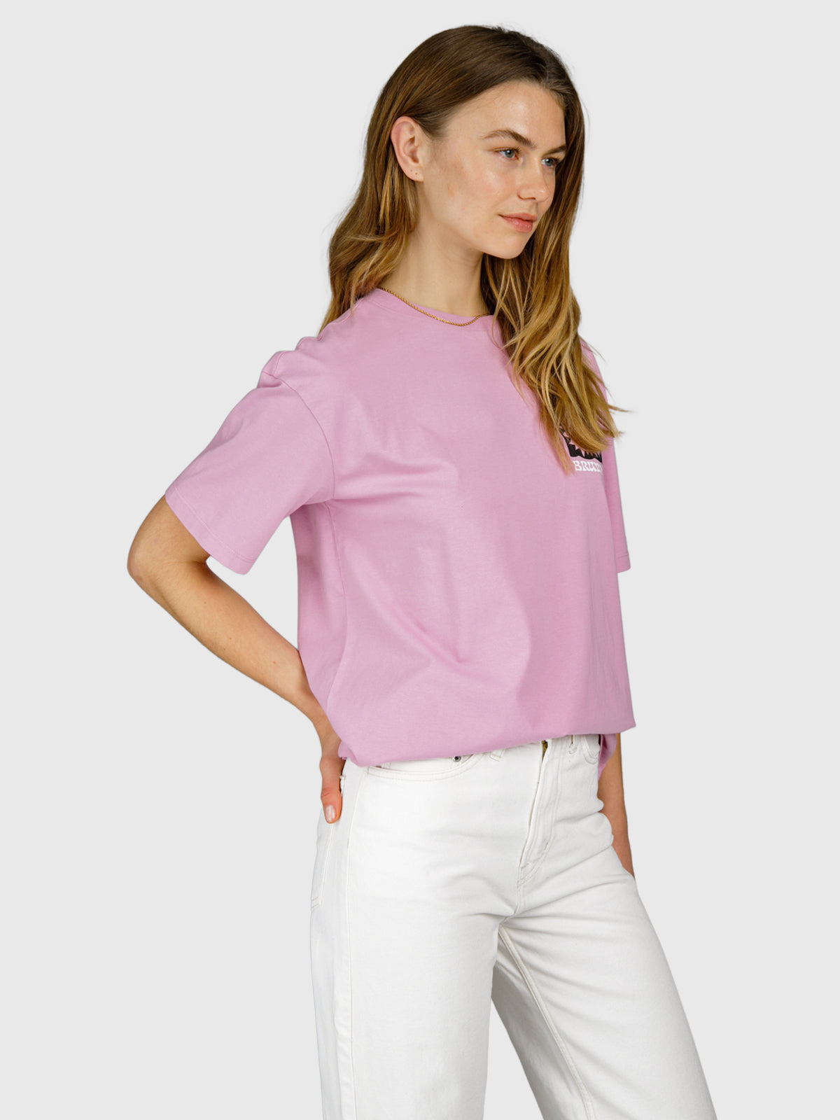 Zelday Damen T-shirt | Mauve Mist