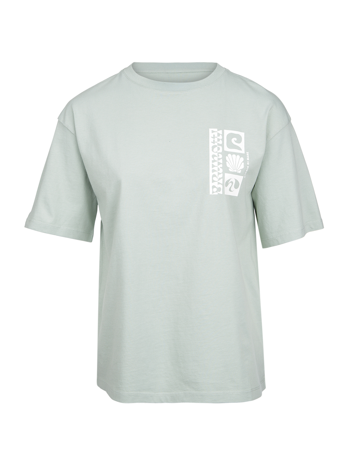 Zennanda Women T-shirt | Aqua Grey