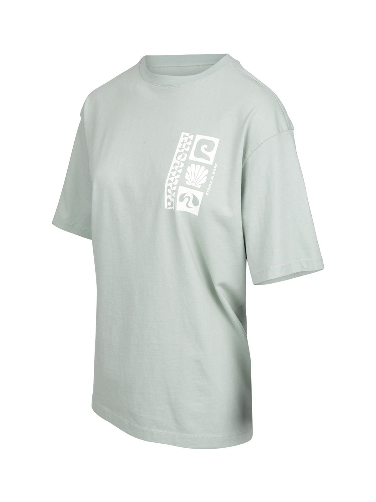 Zennanda Women T-shirt | Aqua Grey