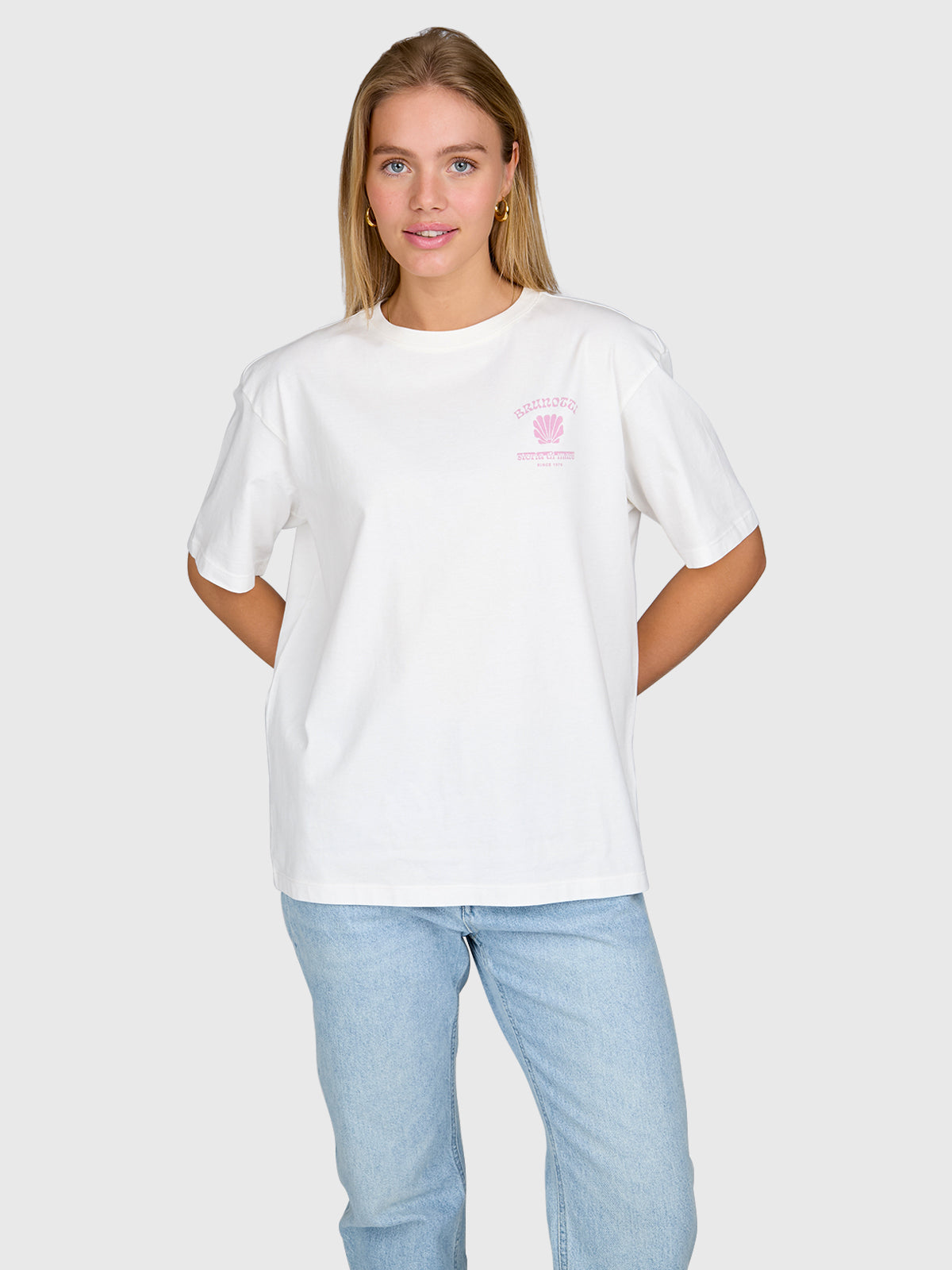 Zaymare Women T-shirt | Mauve Mist